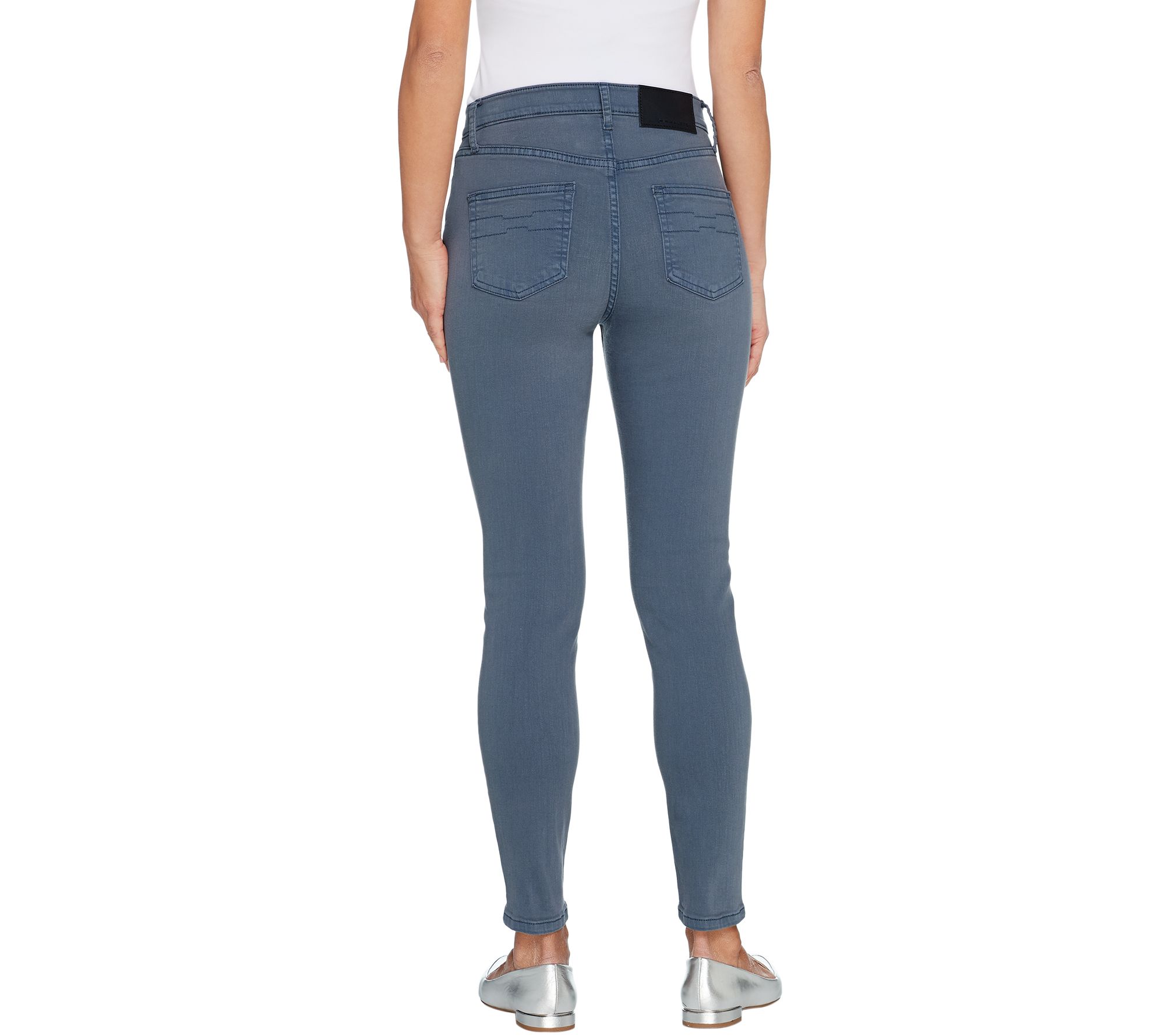 H by Halston Premier Denim Petite Ankle Length Skinny Jeans - QVC.com