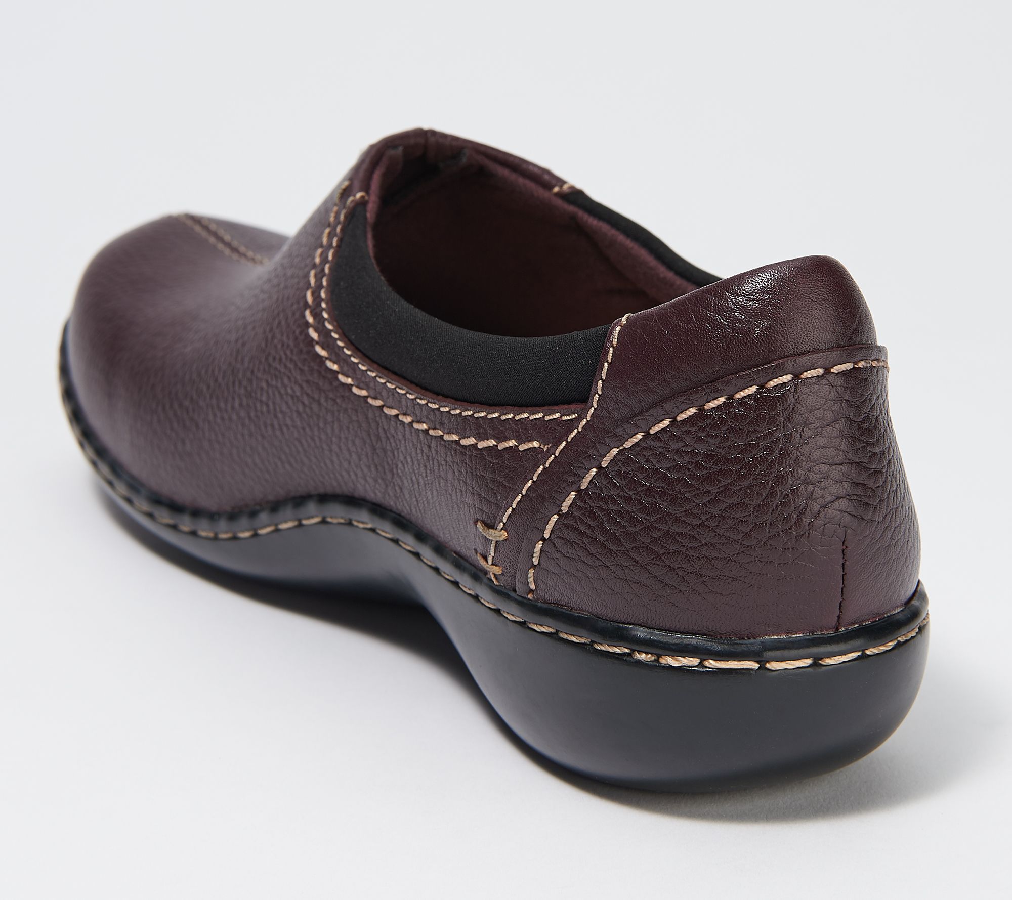 clarks leather lace up shoes ashland pearl