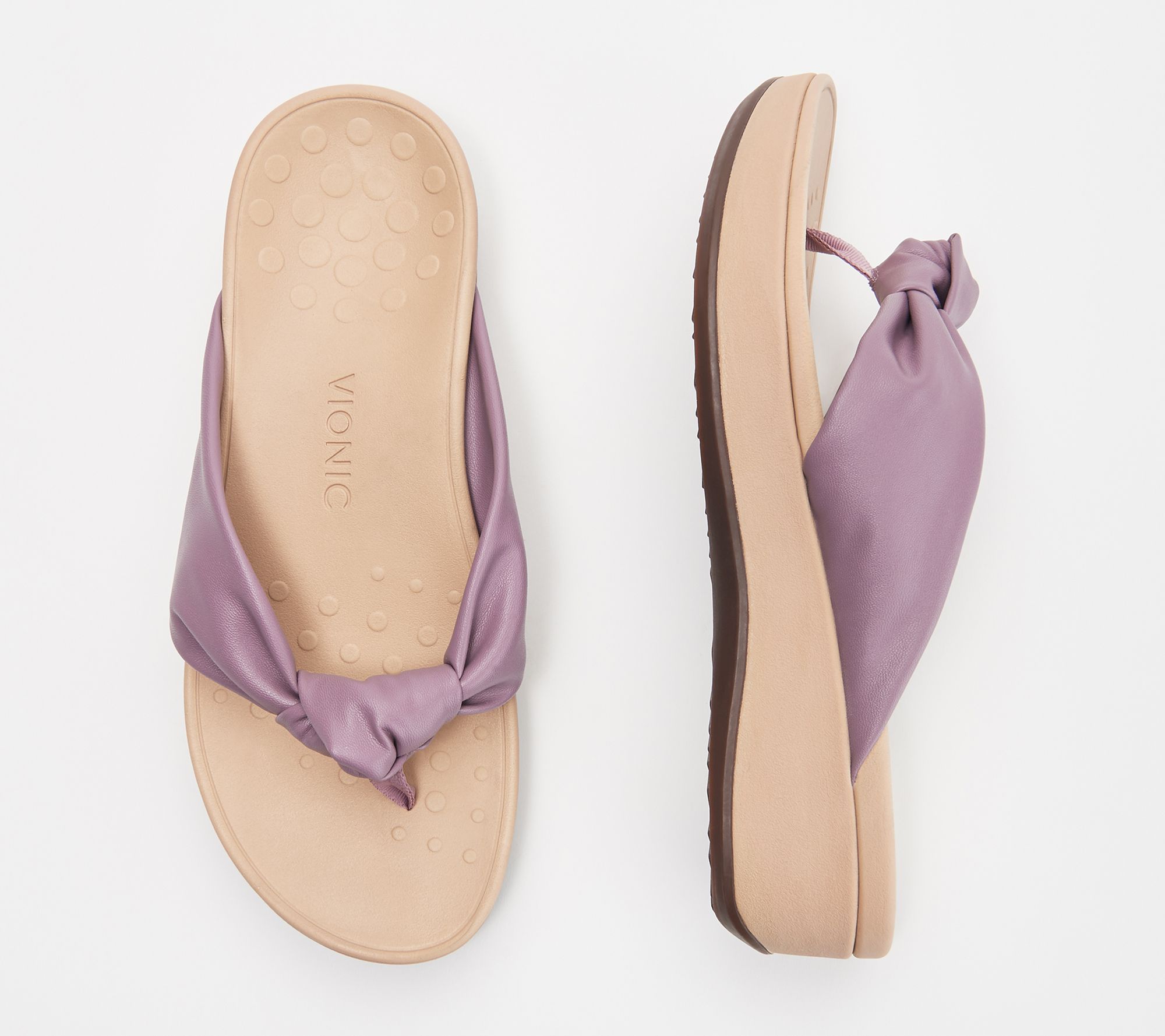 Vionic violet wedge online sandal