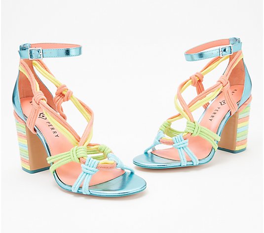 Katy Perry Roped Heeled Sandals - The Roped