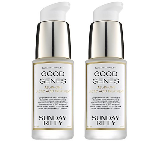 Sunday Riley Good Genes Lactic Acid Treatment 1-oz Duo