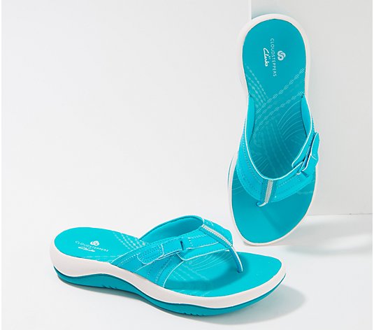 Clarks Cloudsteppers Sport Thong Sandals - SunMaze Wave