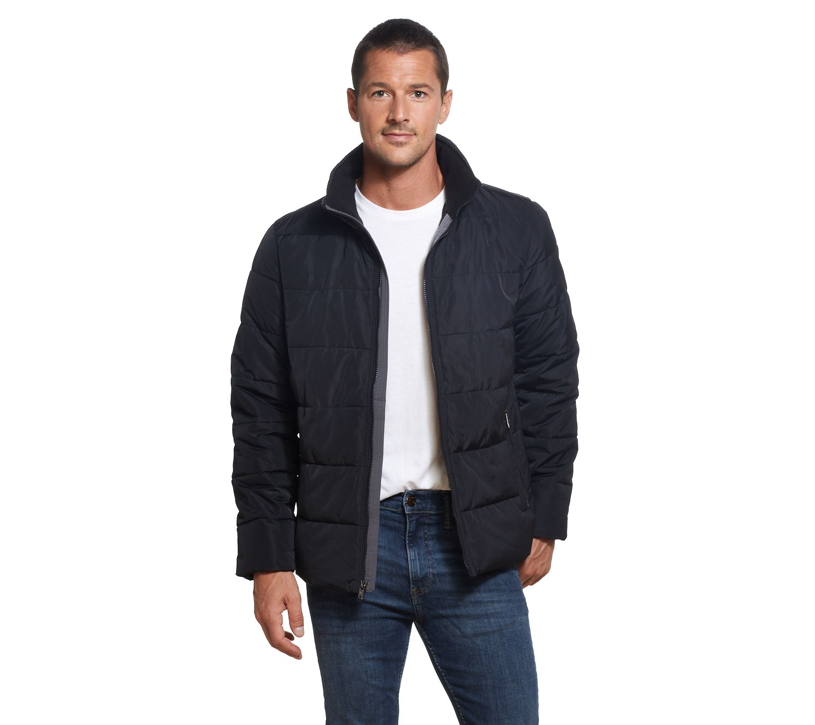 Black Hooded Puffers Winter Jackets Mens Coats Wellon Loose Fit Outer
