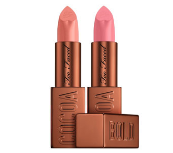 Too Faced Cocoa Bold Em-Power Cream Lipstick Duo - A575021
