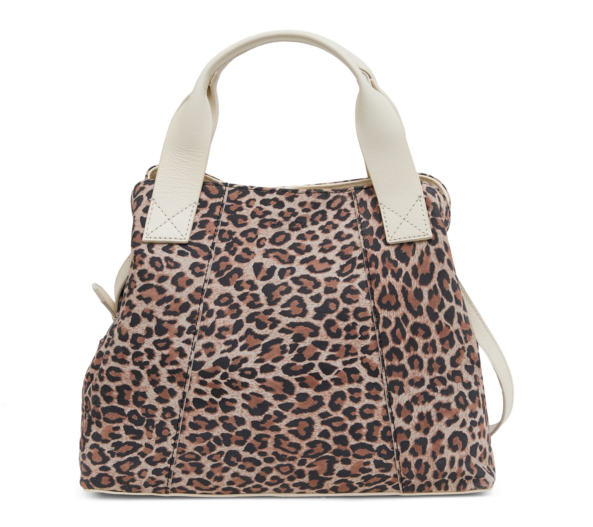 American Leather Co. Ada Triple Entry Leather Satchel