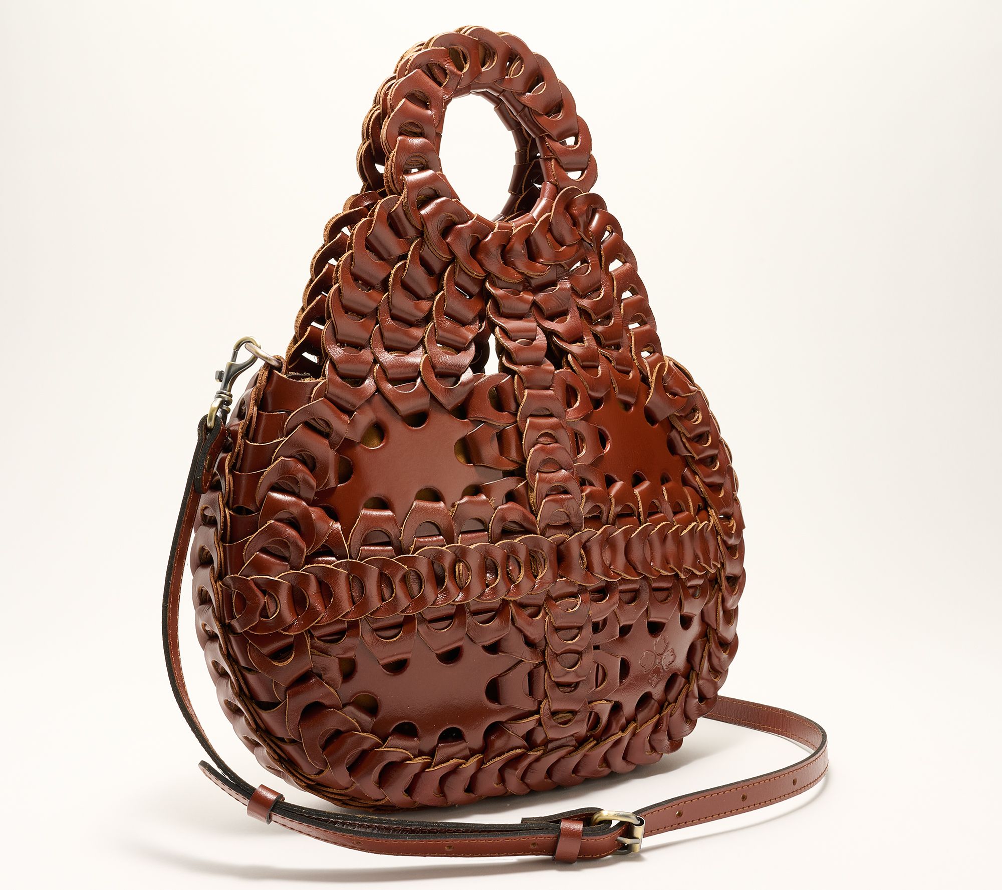 Patricia Nash Leather Ticci Crossbody Bag