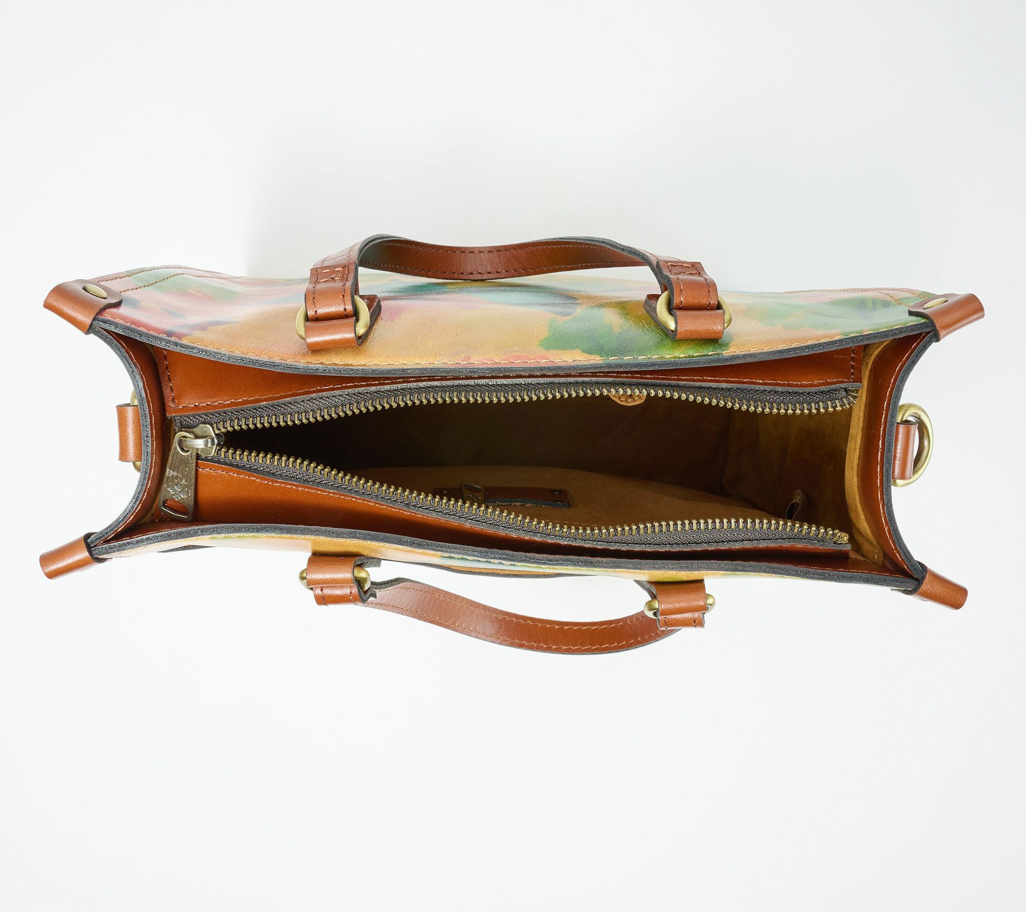 "As Is" Patricia Nash Leather Ava Medium Tote w/ Crossbody