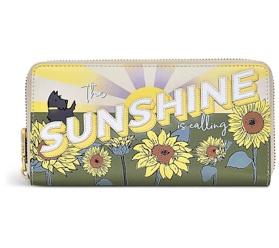 Sunshine Beverages Women's Fashion PU Leather Wallet