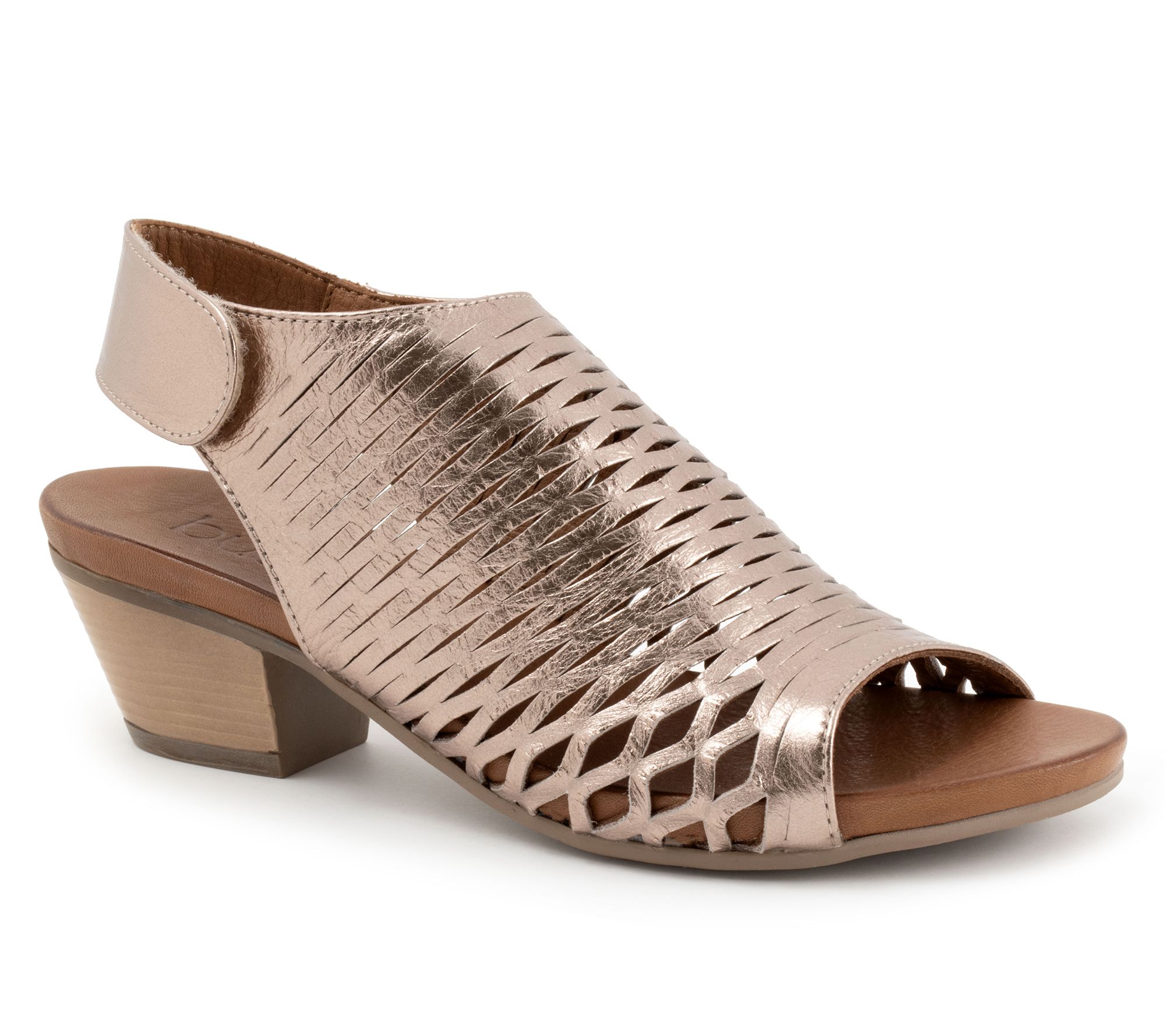 Bueno Leather Heeled Sandals - Lacey
