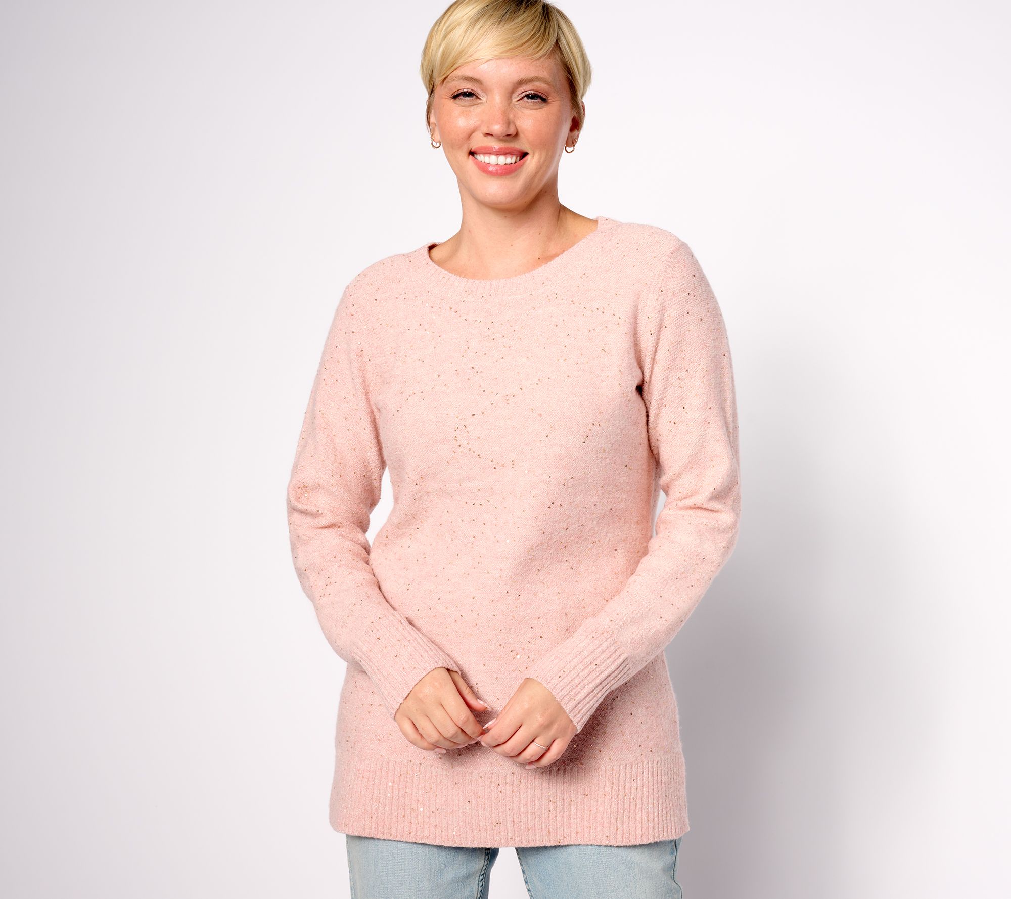 Qvc tunic sweaters best sale