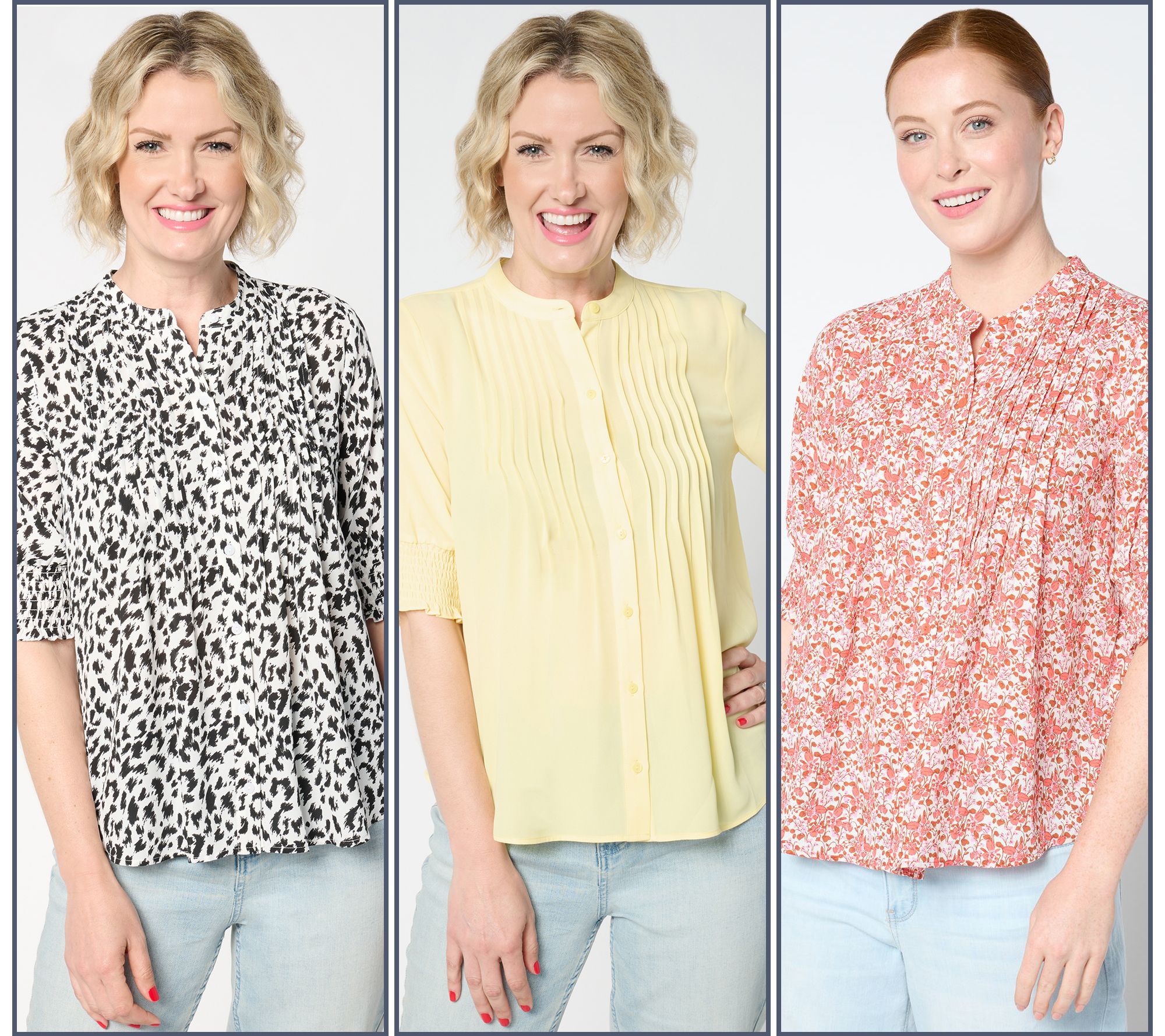 Qvc peasant tops online