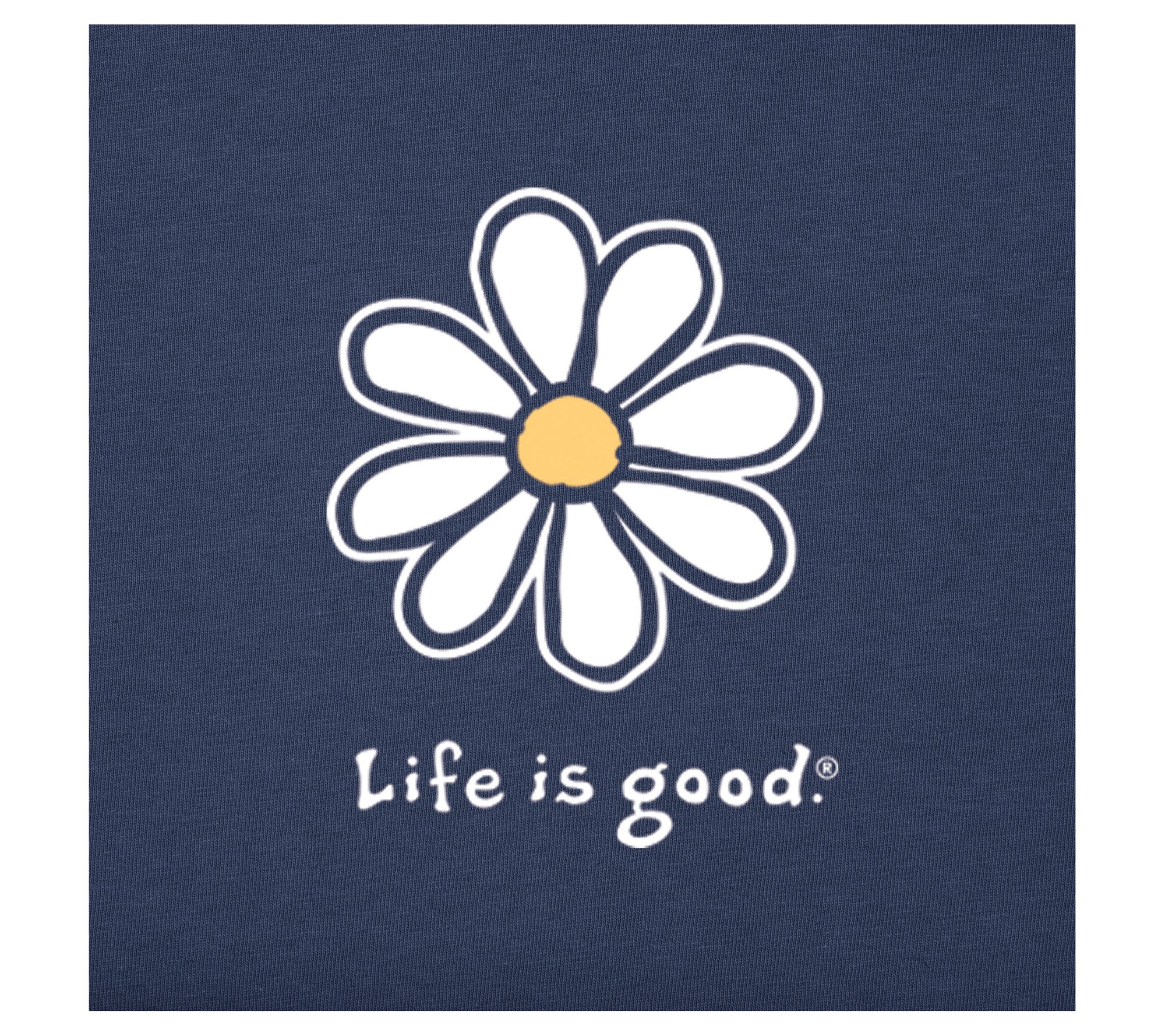 Life is Good Women's Daisy Crusher Tee