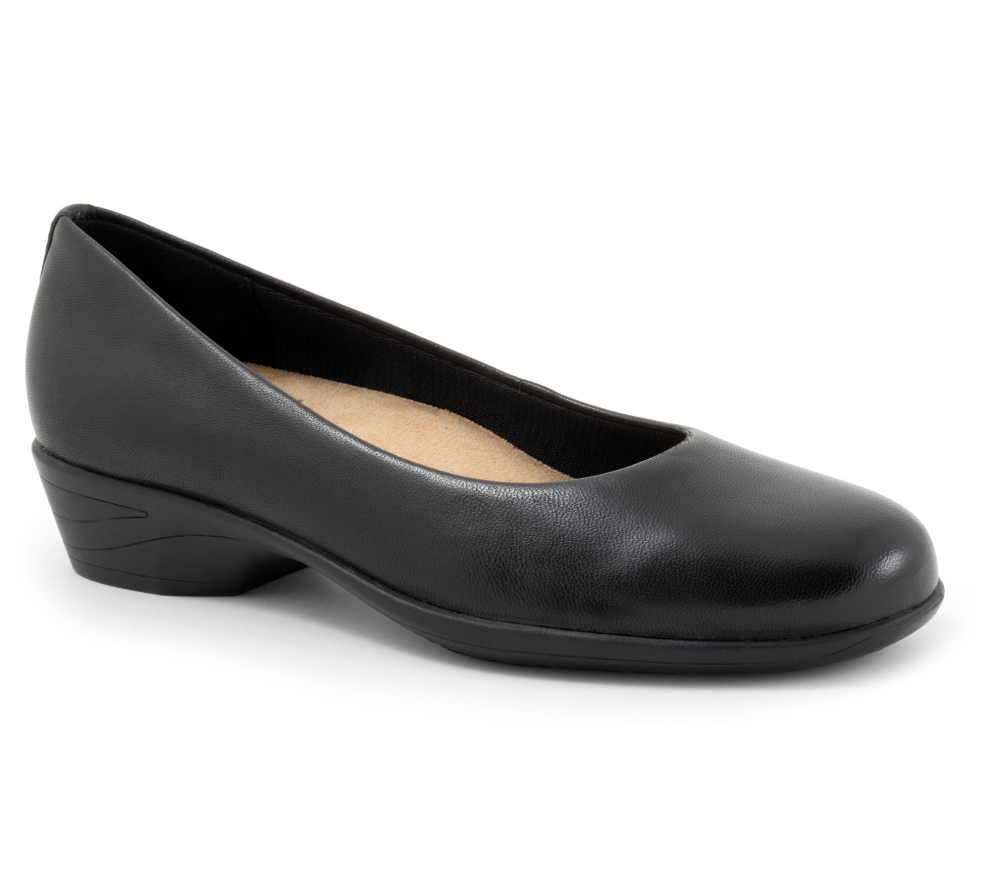 Trotters Rozalin Casual Leather Low-Heel Pump