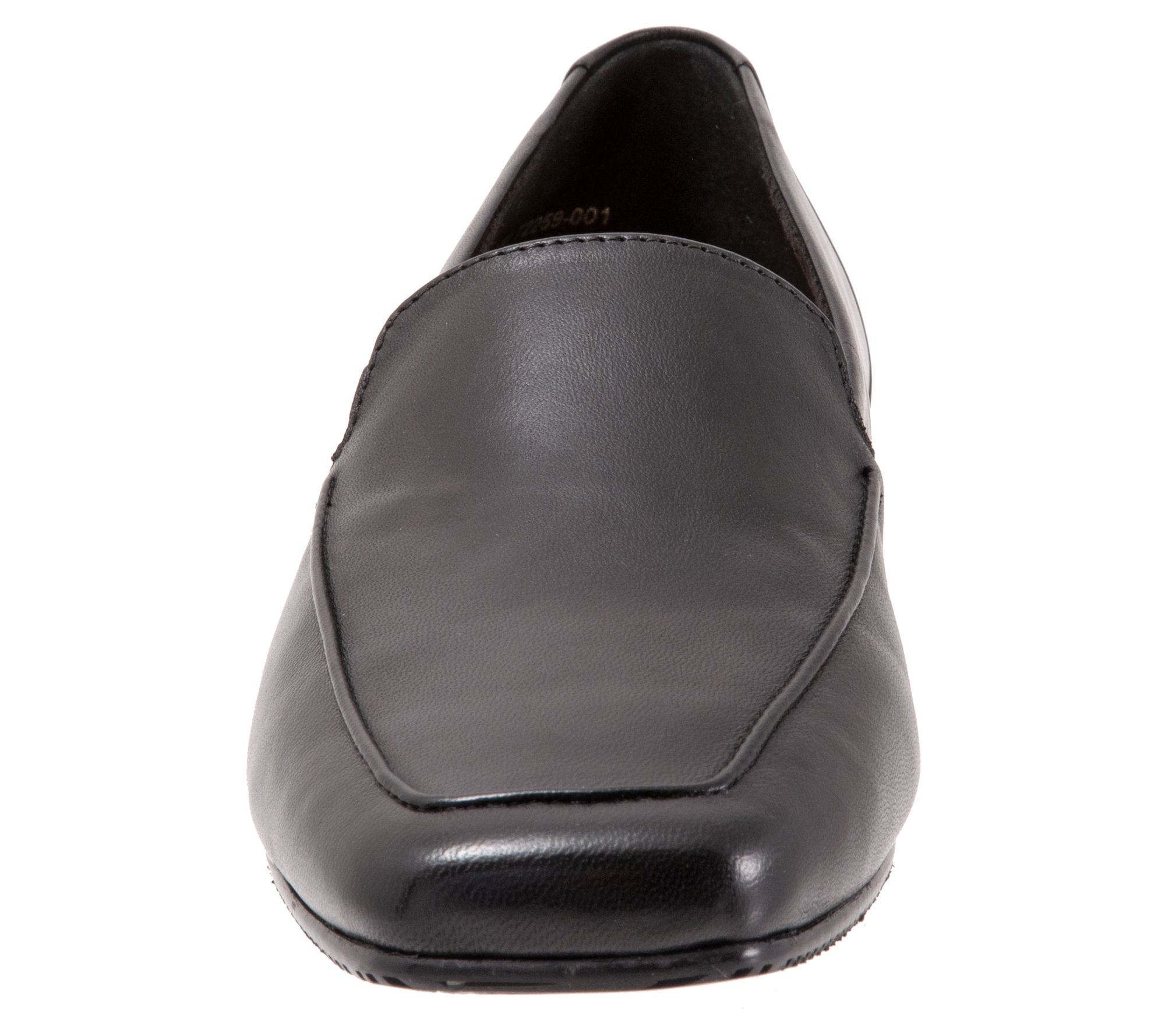 Softwalk Vista Leather Mini Wedge Loafer - QVC.com