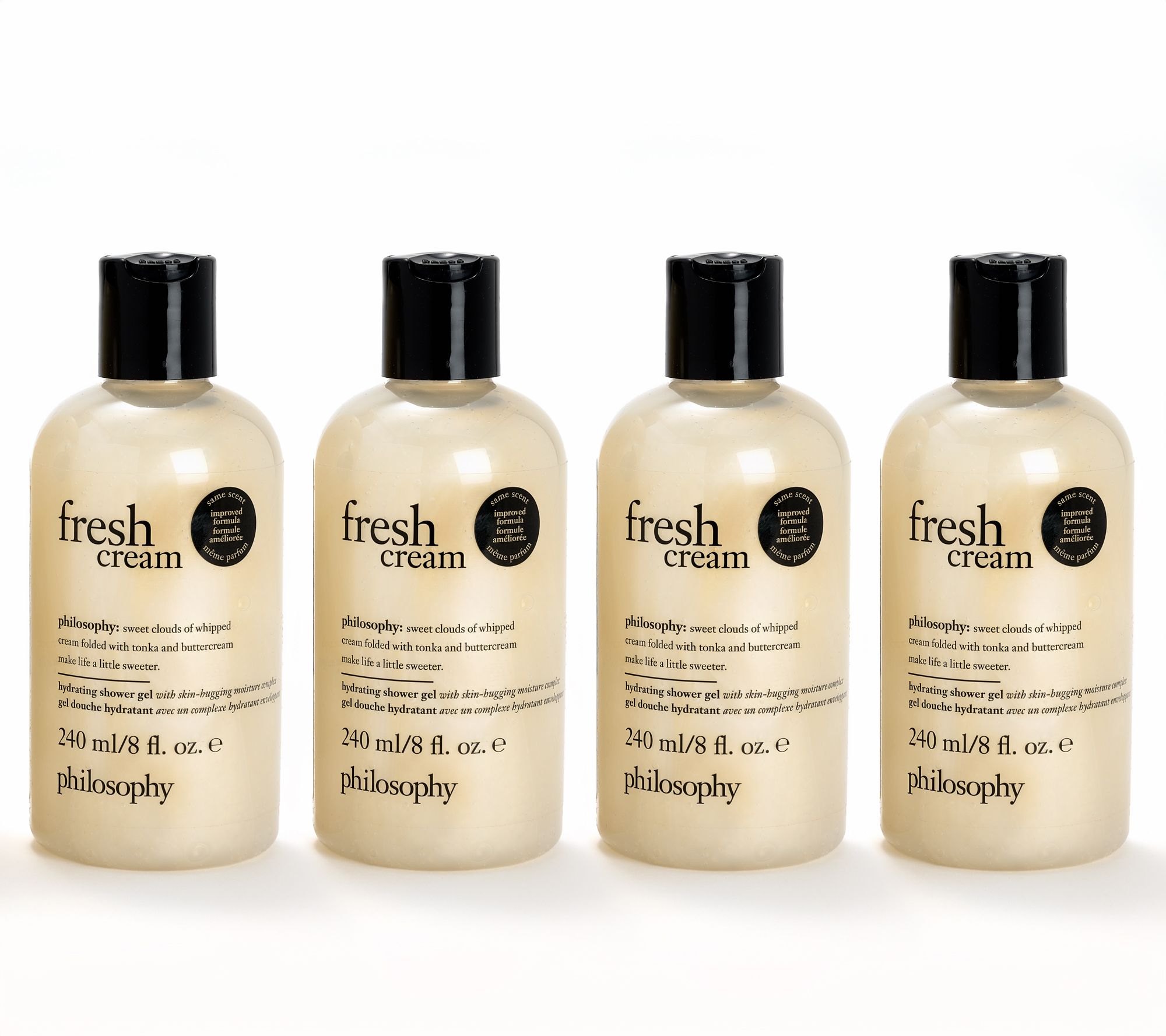 philosophy 4-piece 8oz island escape shower gels