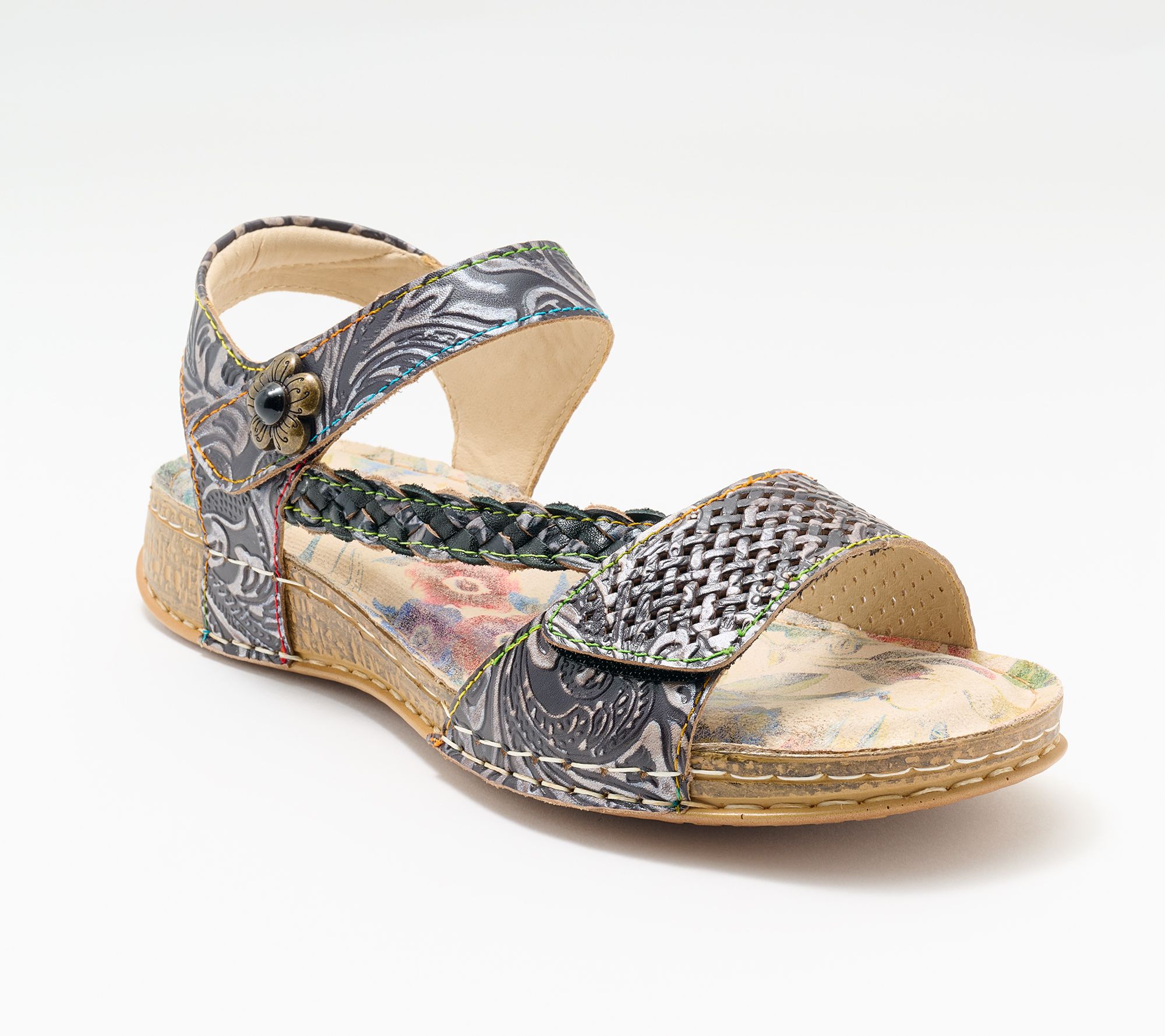 L'Artiste by Spring Step Leather Sandals - Popular-Sprig