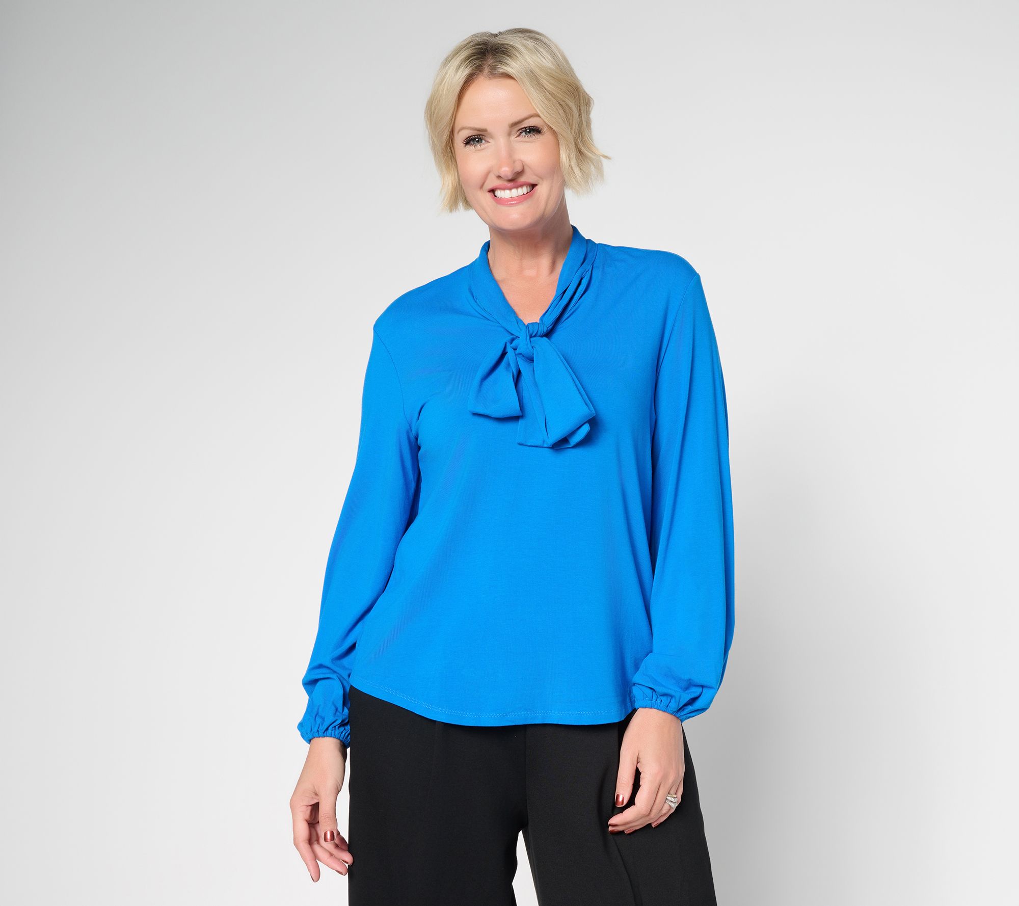 bowa ボウエー •2WAY BLOUSE 2-Way Tucked Blouse [A37_MW25A01M] | AOKI GLOBAL