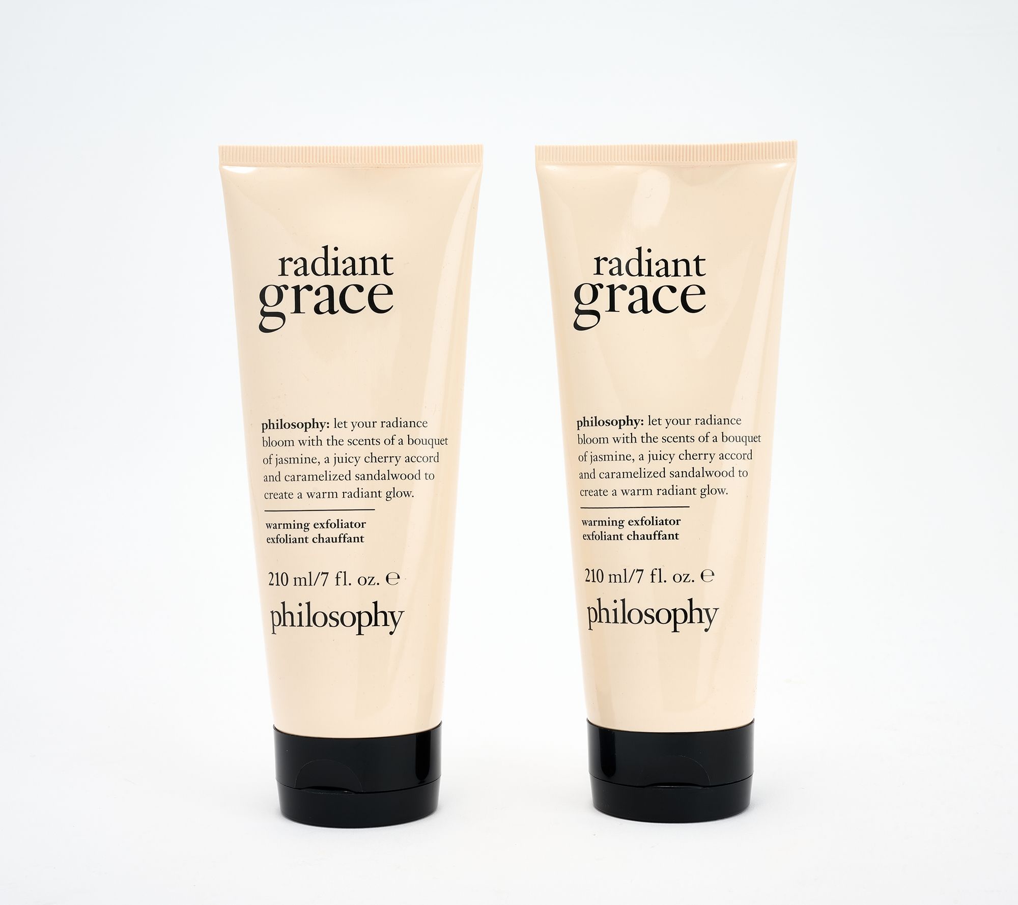 philosophy 7-oz grace warming body exfoliator duo