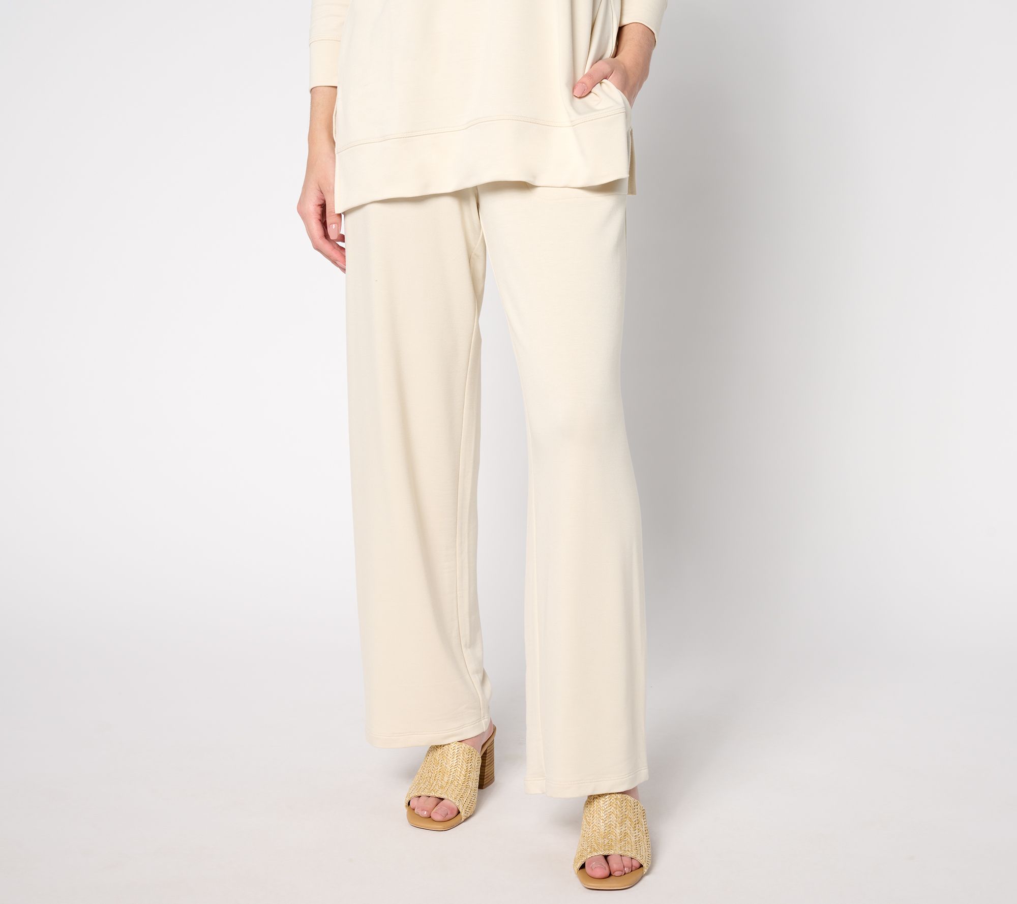 "As Is" Brandis Dress Out Loud Pet Acquitted Knit Relaxed Pants