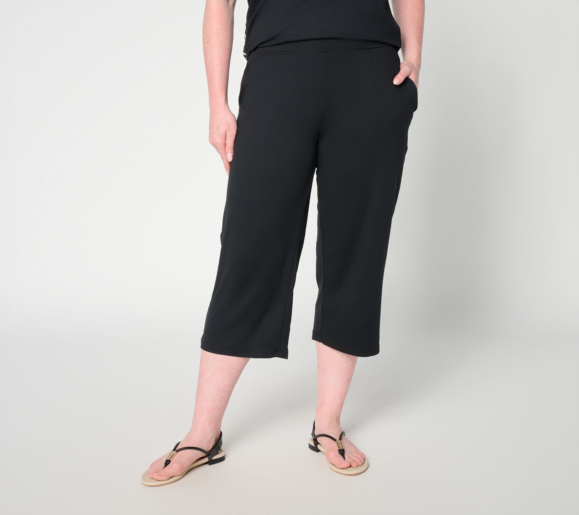 Cuddl Duds Flexwear Cropped Pant