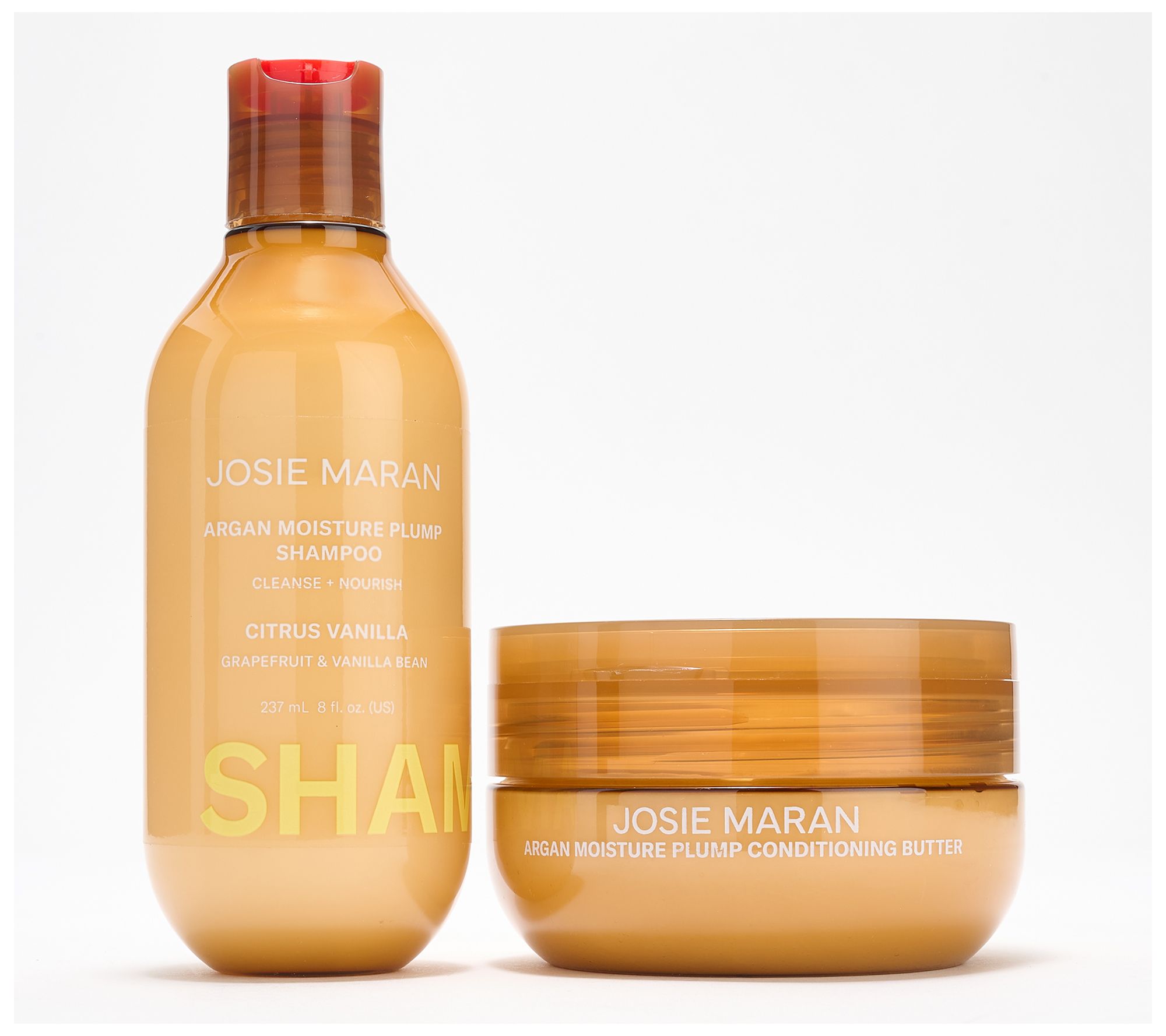 JosieMaran Love is in the Hair Argan Shampoo & Hair Butter Duo