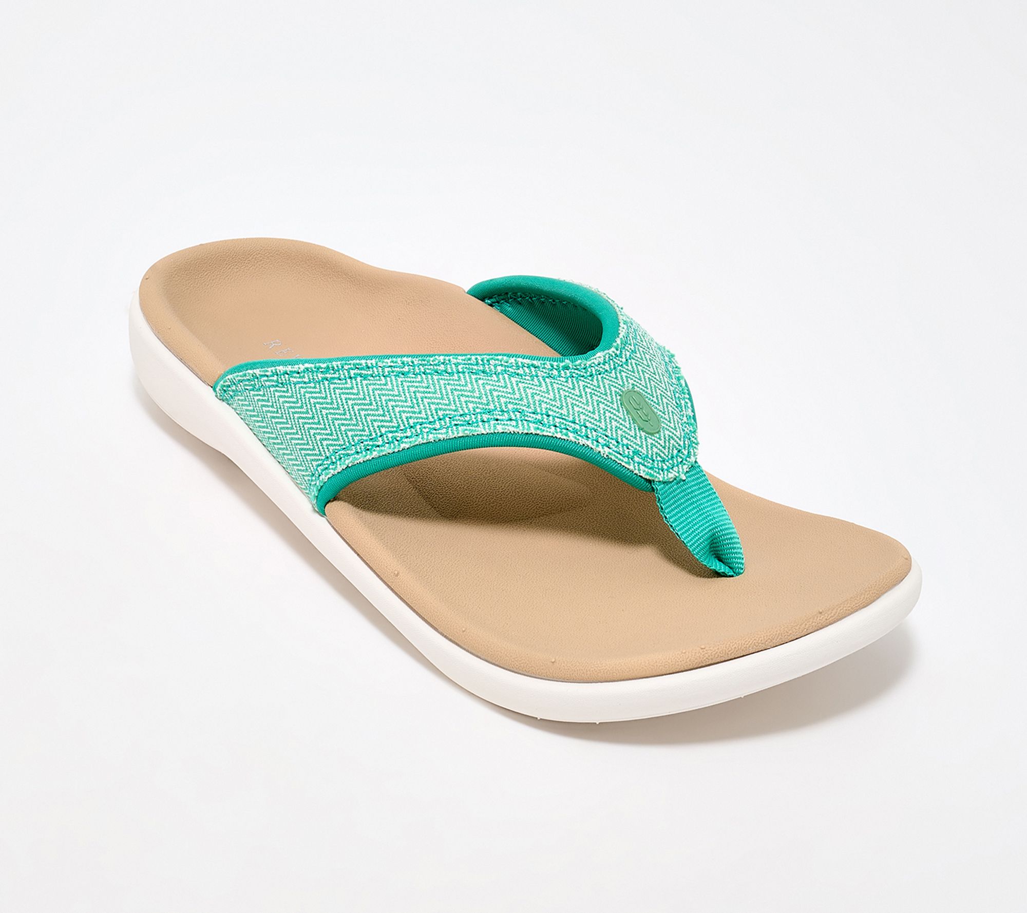 Revitalign Orthotic Woven Thong Sandals - Yumi Payton