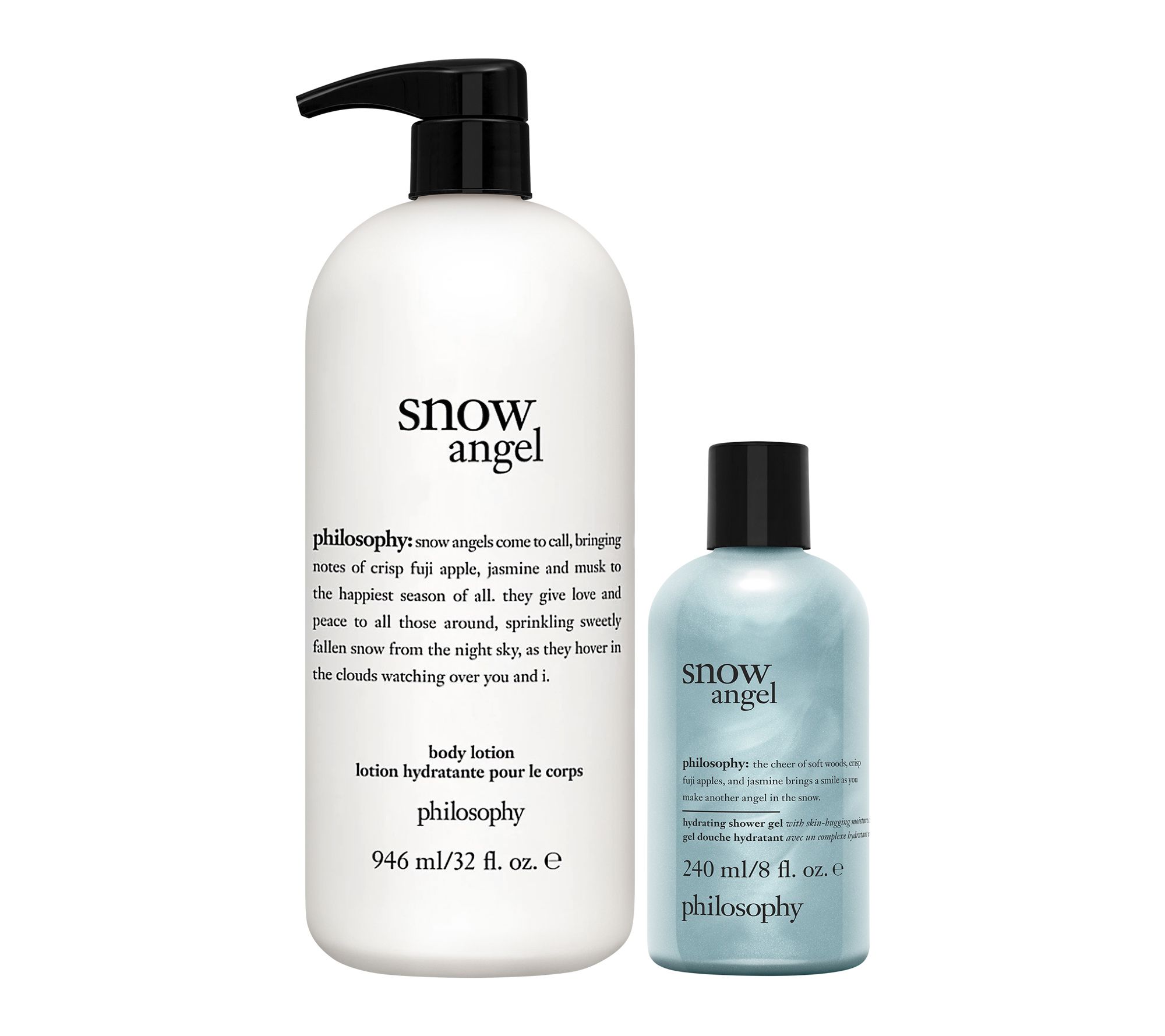 philosophy fresh snow cleanse and moisturize duo