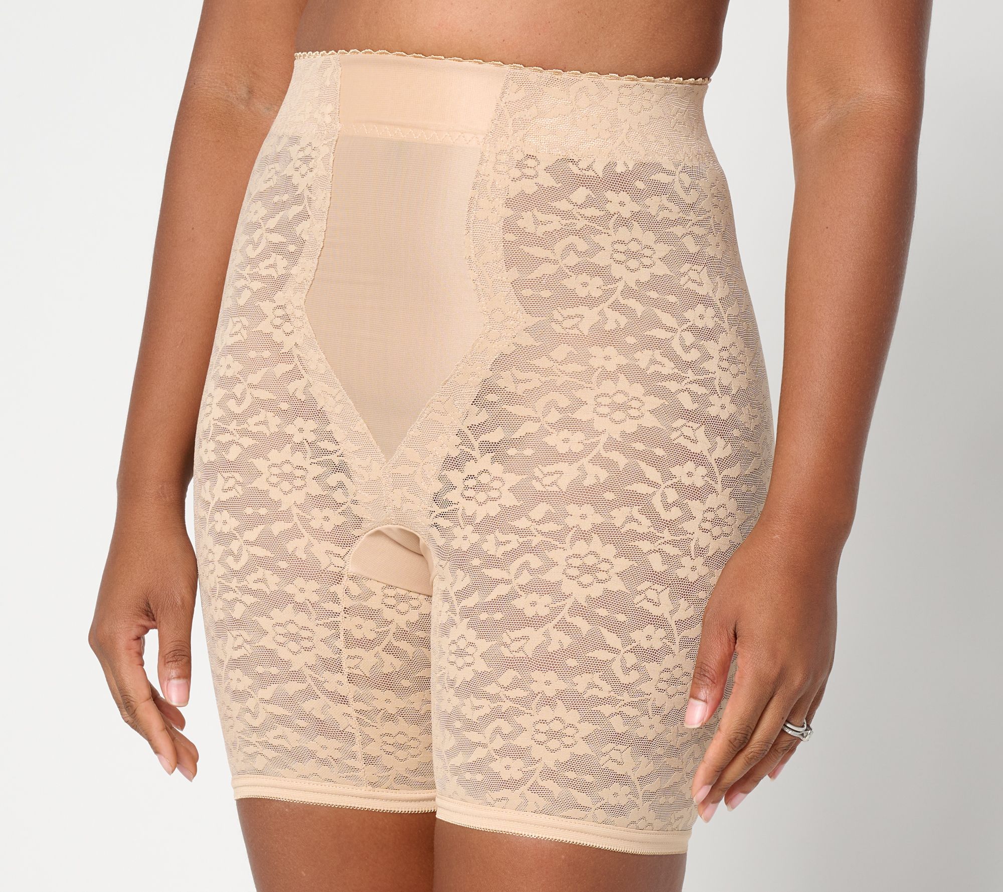 Breezies Firm Control High Waisted Shaping Long-Leg Panty