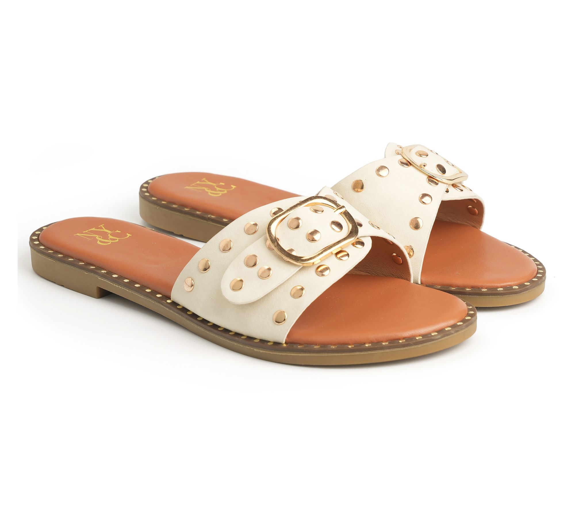 New York & Company Women's Westly Slide Sandals