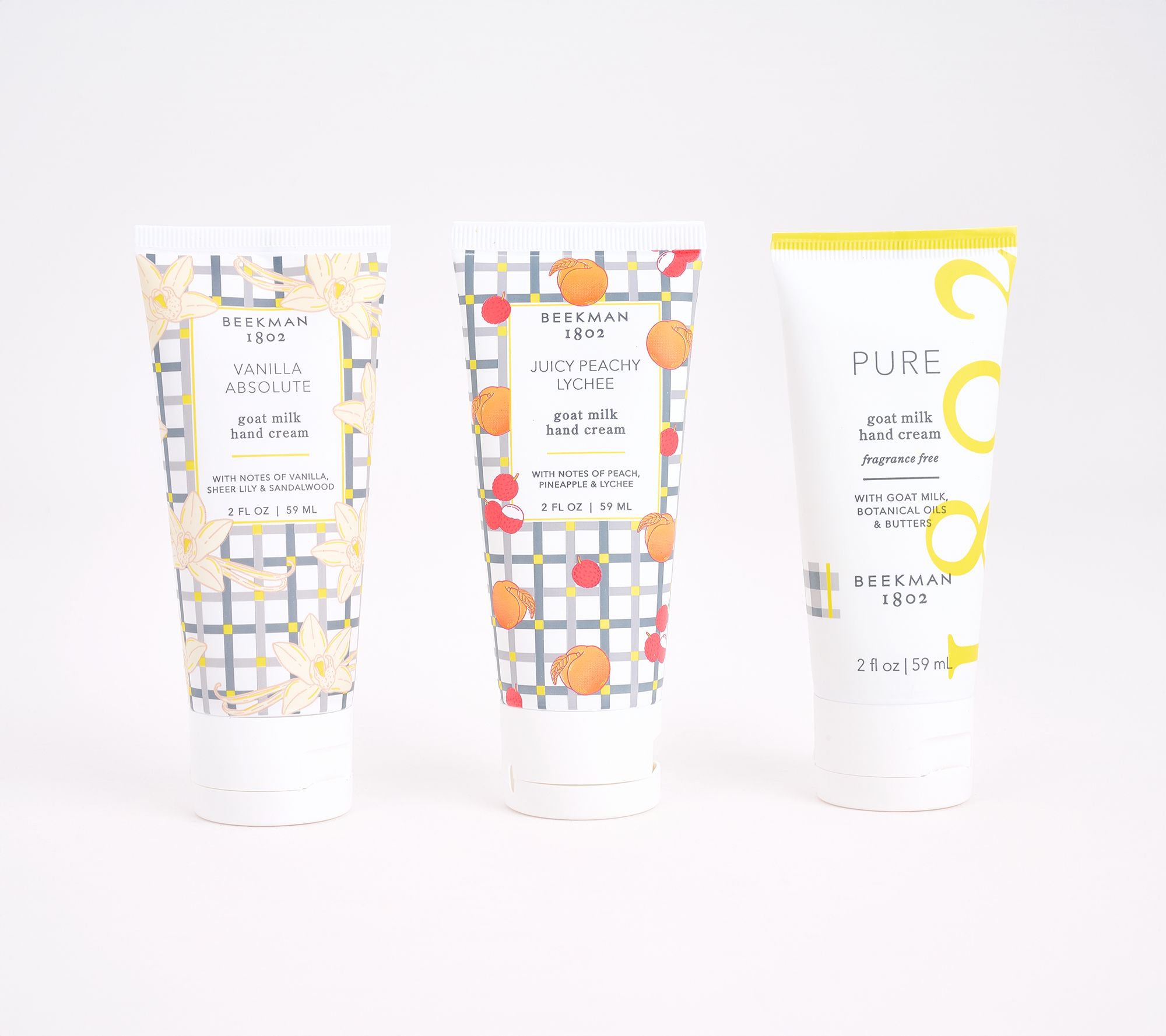 Beekman 1802 Assorted 3pc 2oz Hand Cream Discovery Set