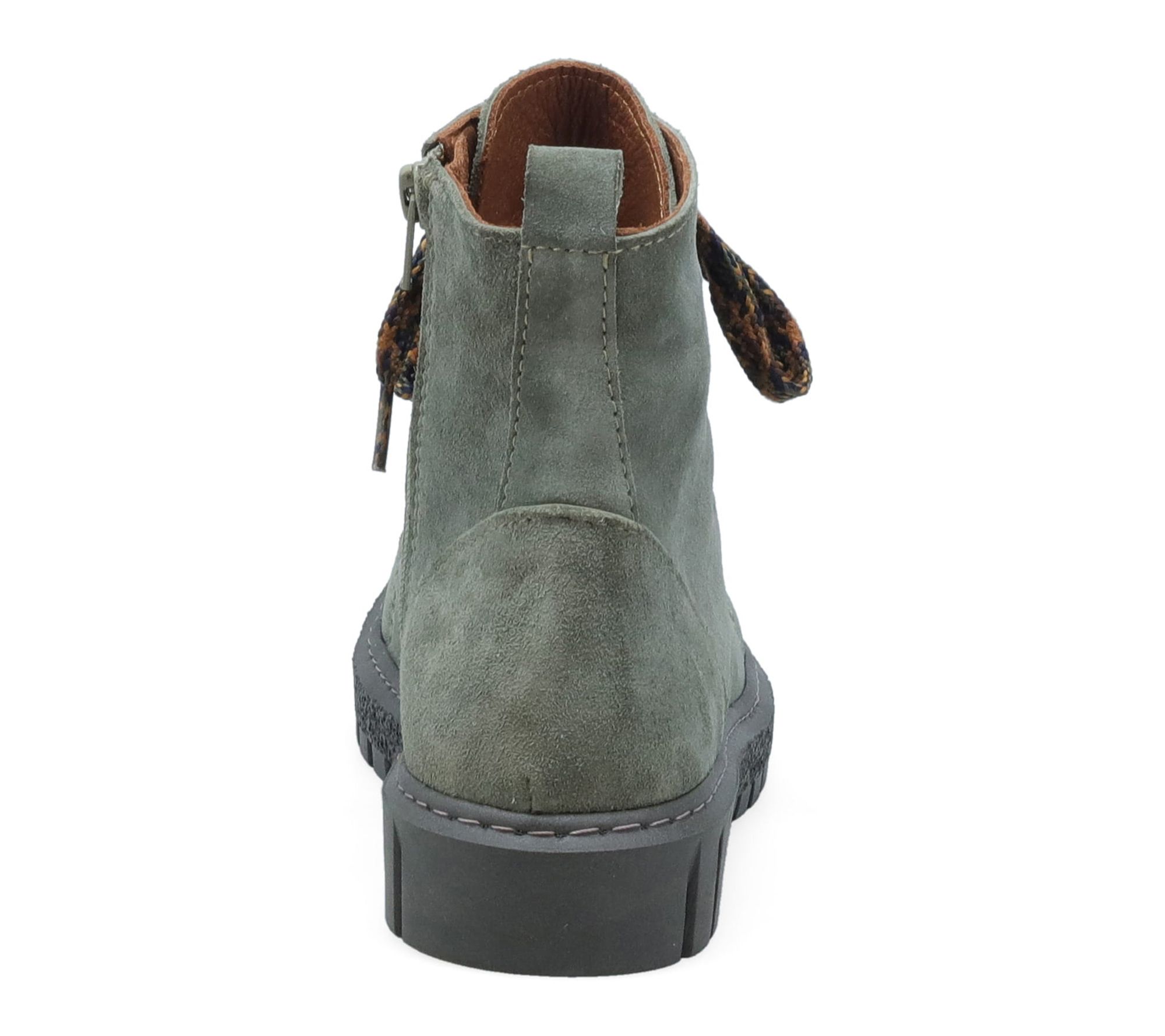 Miz Mooz Suede Lace Up Ankle Boots - Binx | QVC