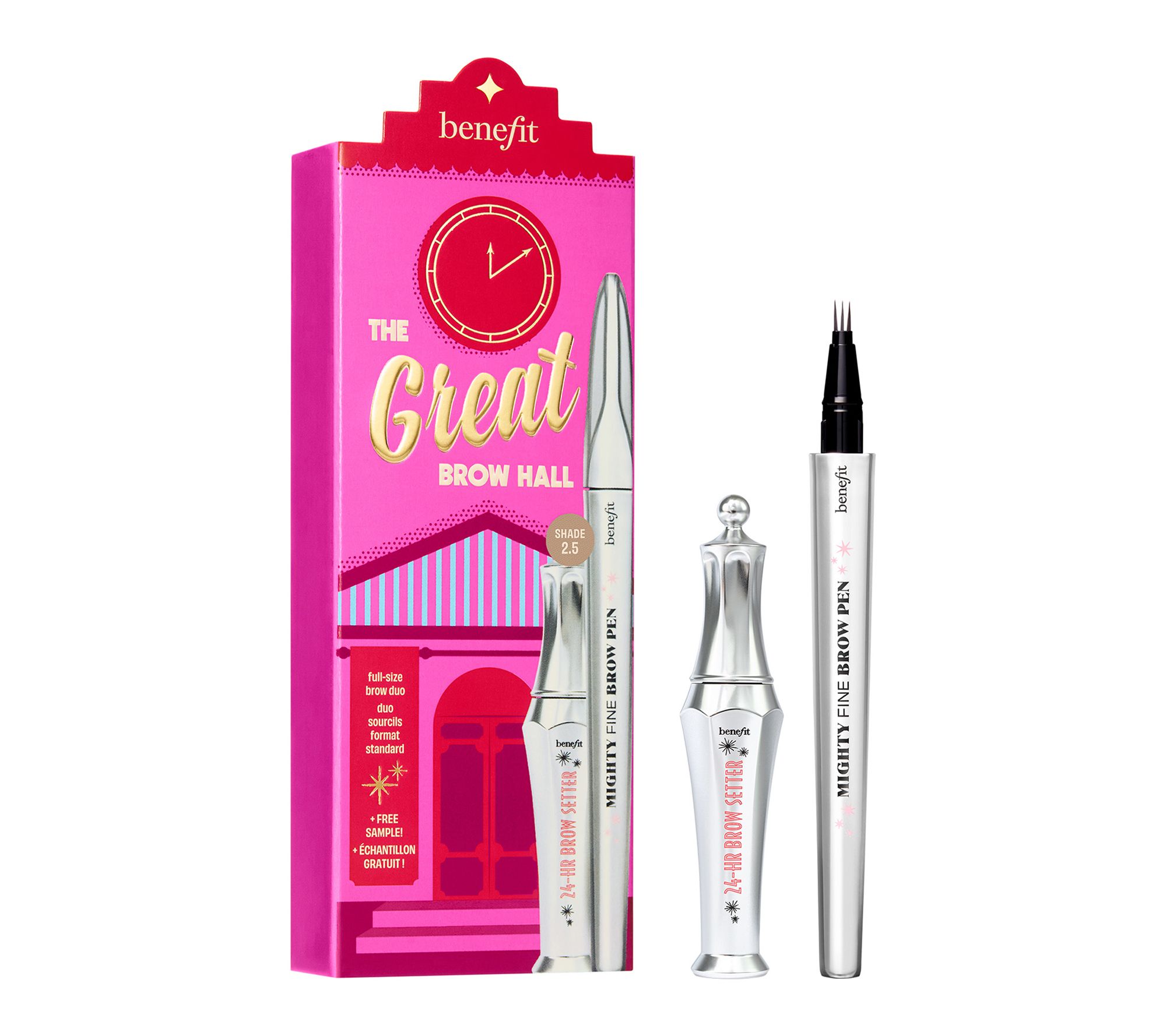 Benefit Cosmeti cs The Great Brow Hall Shade Set