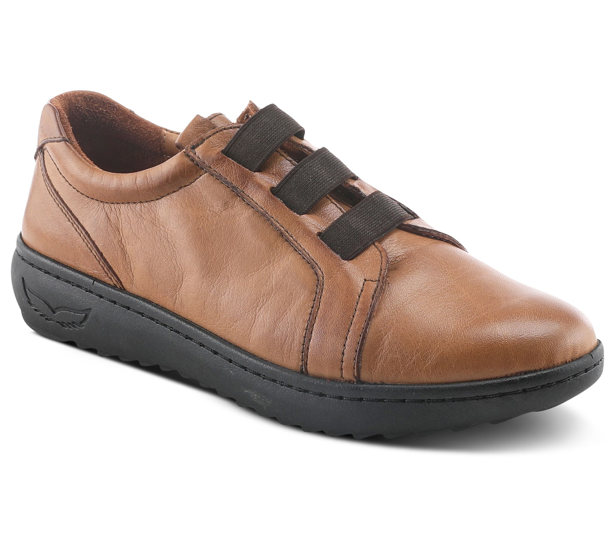 Spring Step Casual Leather Slip-On Shoes - Pinna