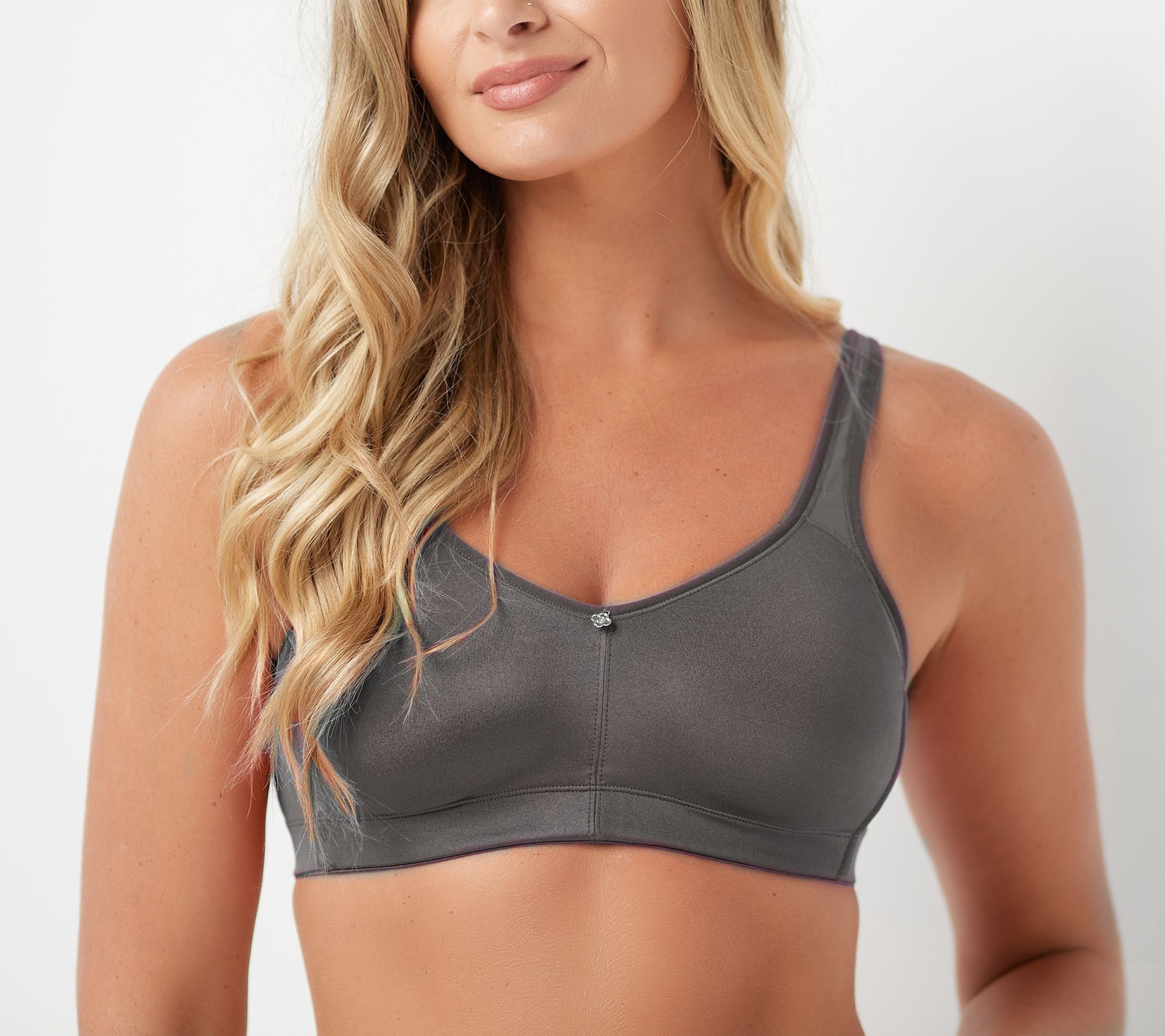 Breezies Full Coverage Unlined Support Bra on QVC 