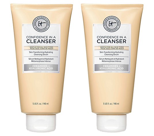 IT Cosmetics Confidence in a Cleanser Cleansing Serum Duo