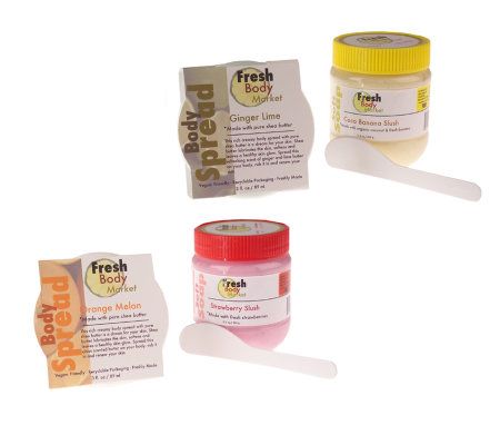 Fresh Body Market Body Slush and Body Spread Duo - QVC.com