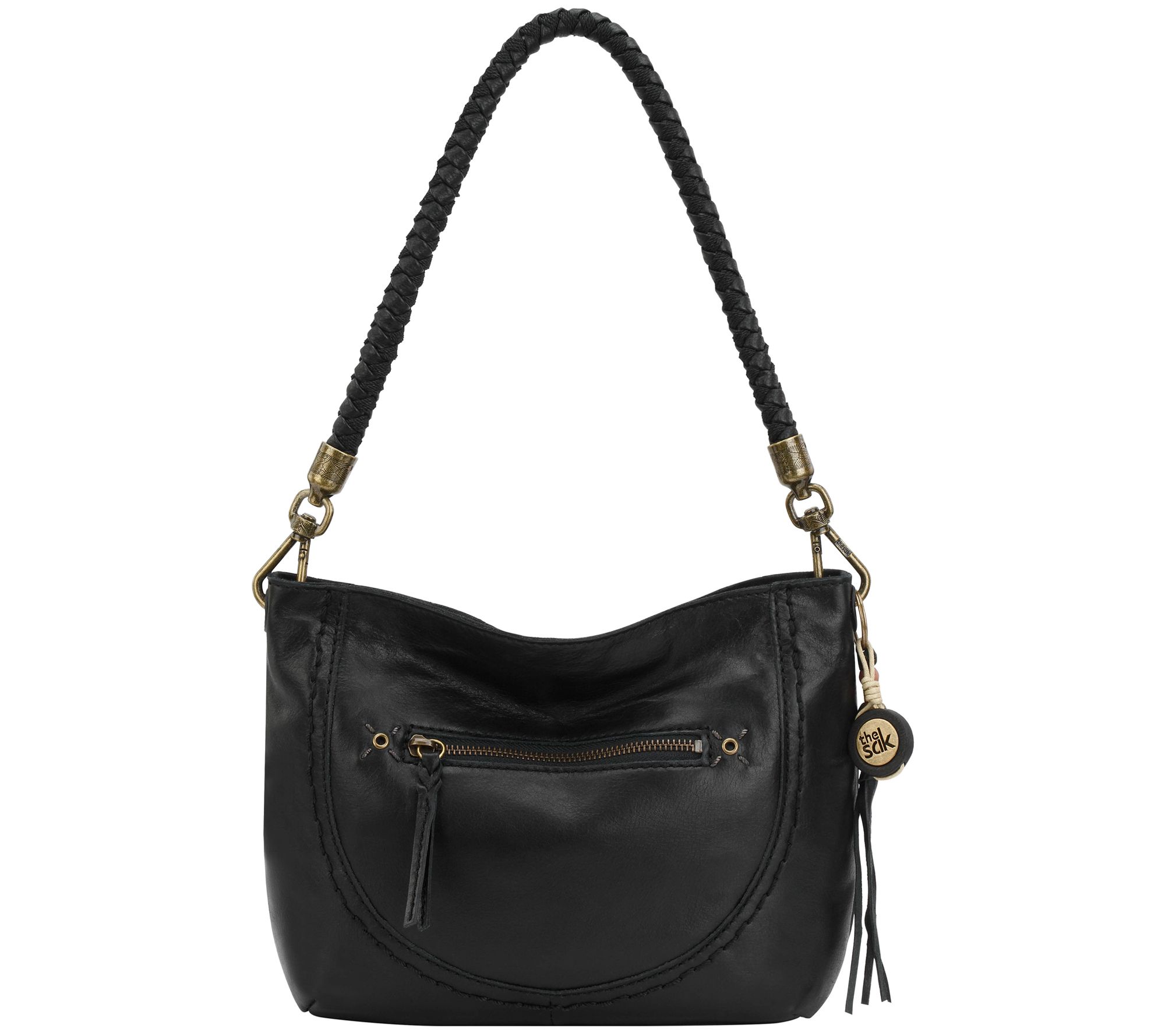 The Sak Indio Leather Demi Hobo Bag - QVC.com