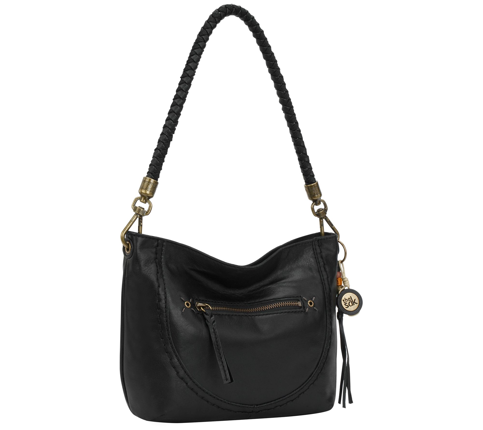 The Sak Indio Leather Demi Hobo Bag - QVC.com