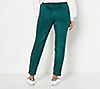 J Jason Wu Petite Faux Suede Pull On Pants, 1 of 1