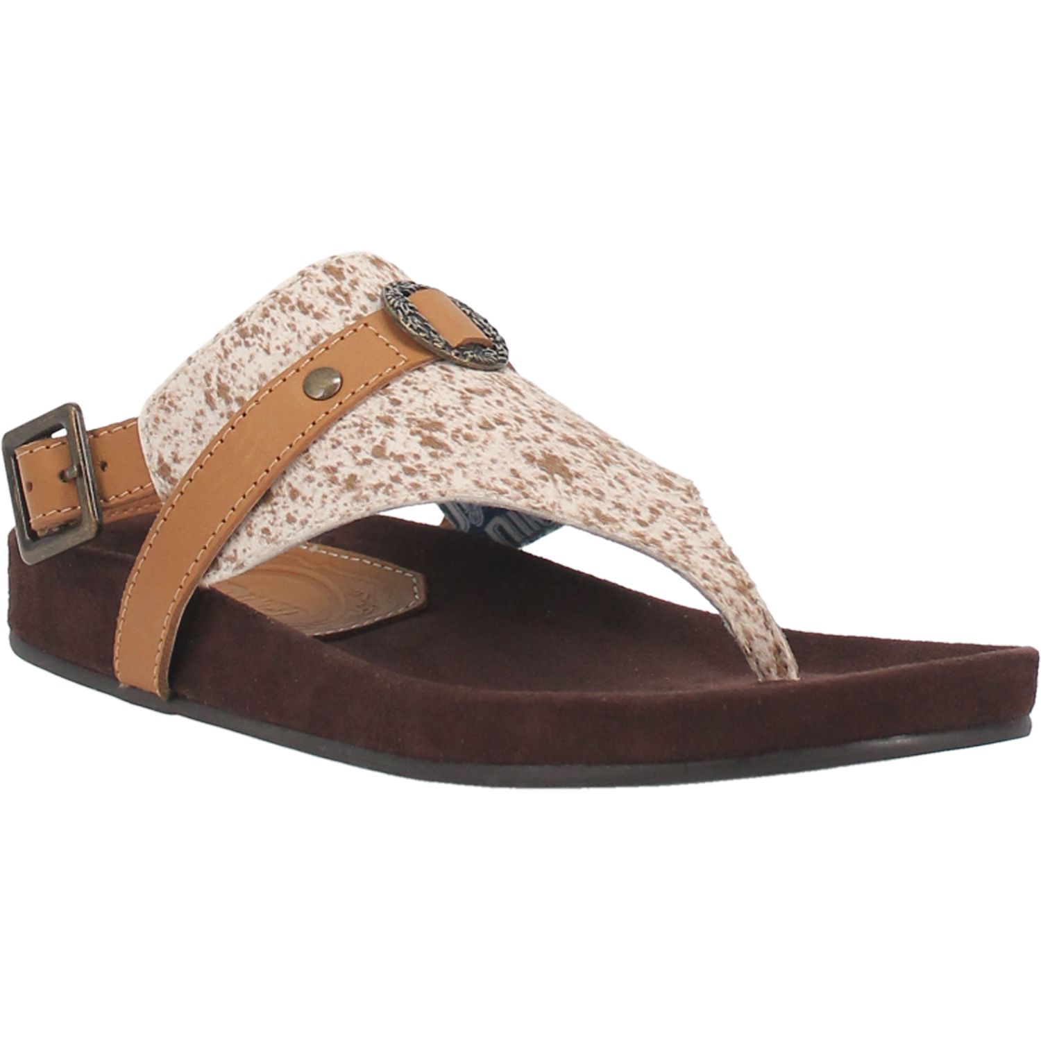 Dingo Women's L eather Slingbac k Sandals - Hig hlands