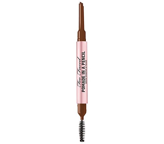 Too Faced Pomade in a Pencil Brow Shaper and Filler