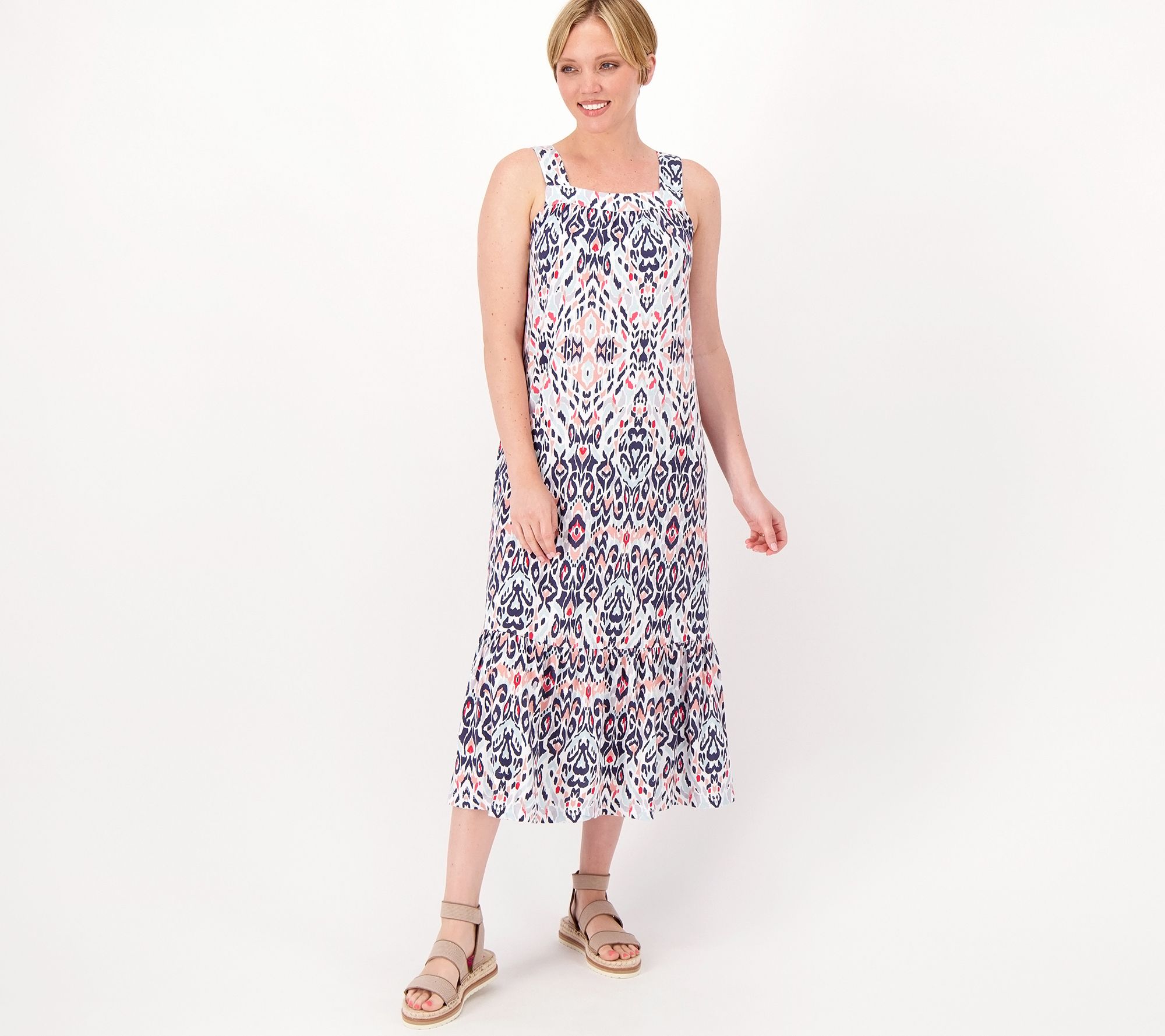 Koolaburra by UGG Jersey Tiered Lounge Dress