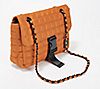 IHKWIP Quilted Flap Convertible Shoulder Bag w/ Chain Strap, 1 of 7