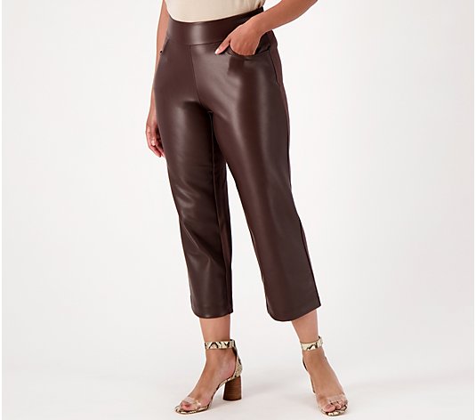 "As Is" Belle by Kim Gravel Regular Faux Leather with Ponte Gauchos