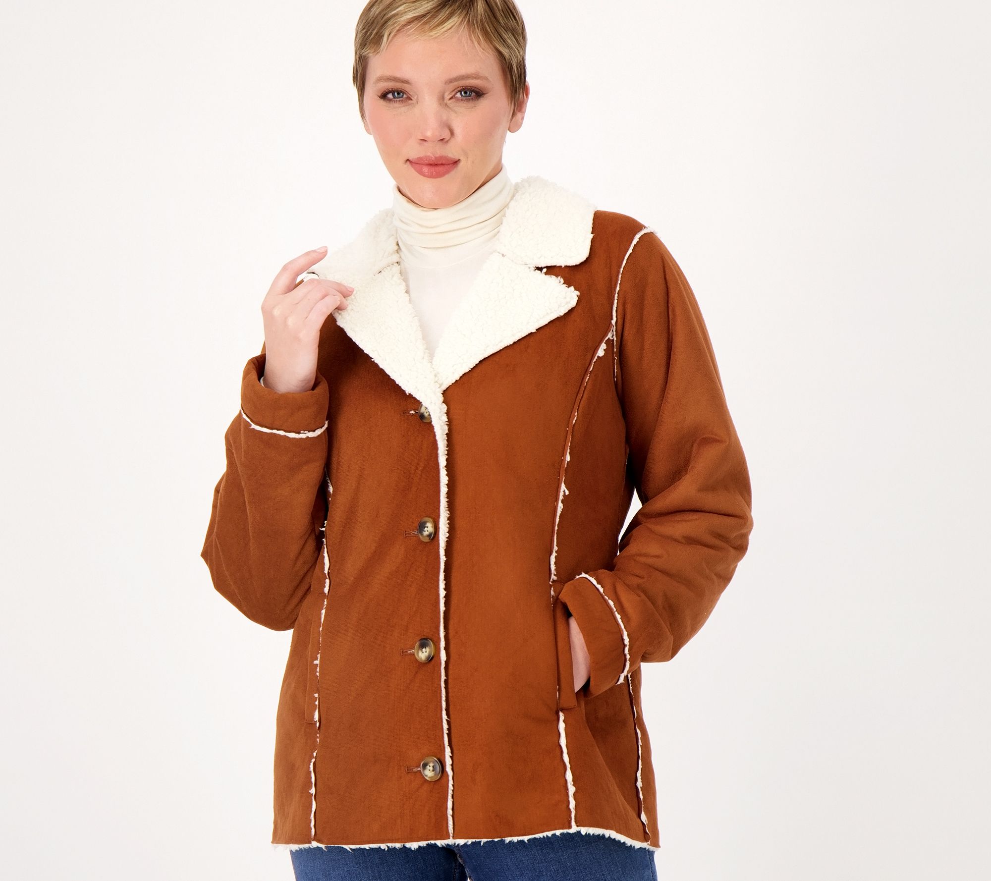 Susan graver 2025 qvc coats