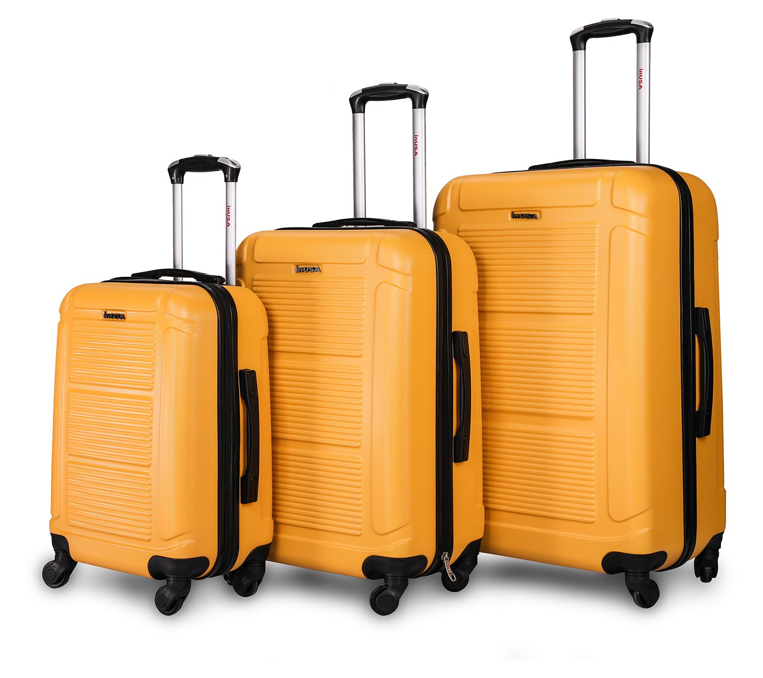 InUSA Pilot 20"/24/"28" 3-PC Luggage Set