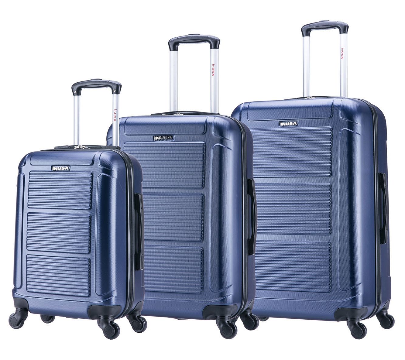 InUSA Pilot 20"/24/"28" 3-PC Luggage Set
