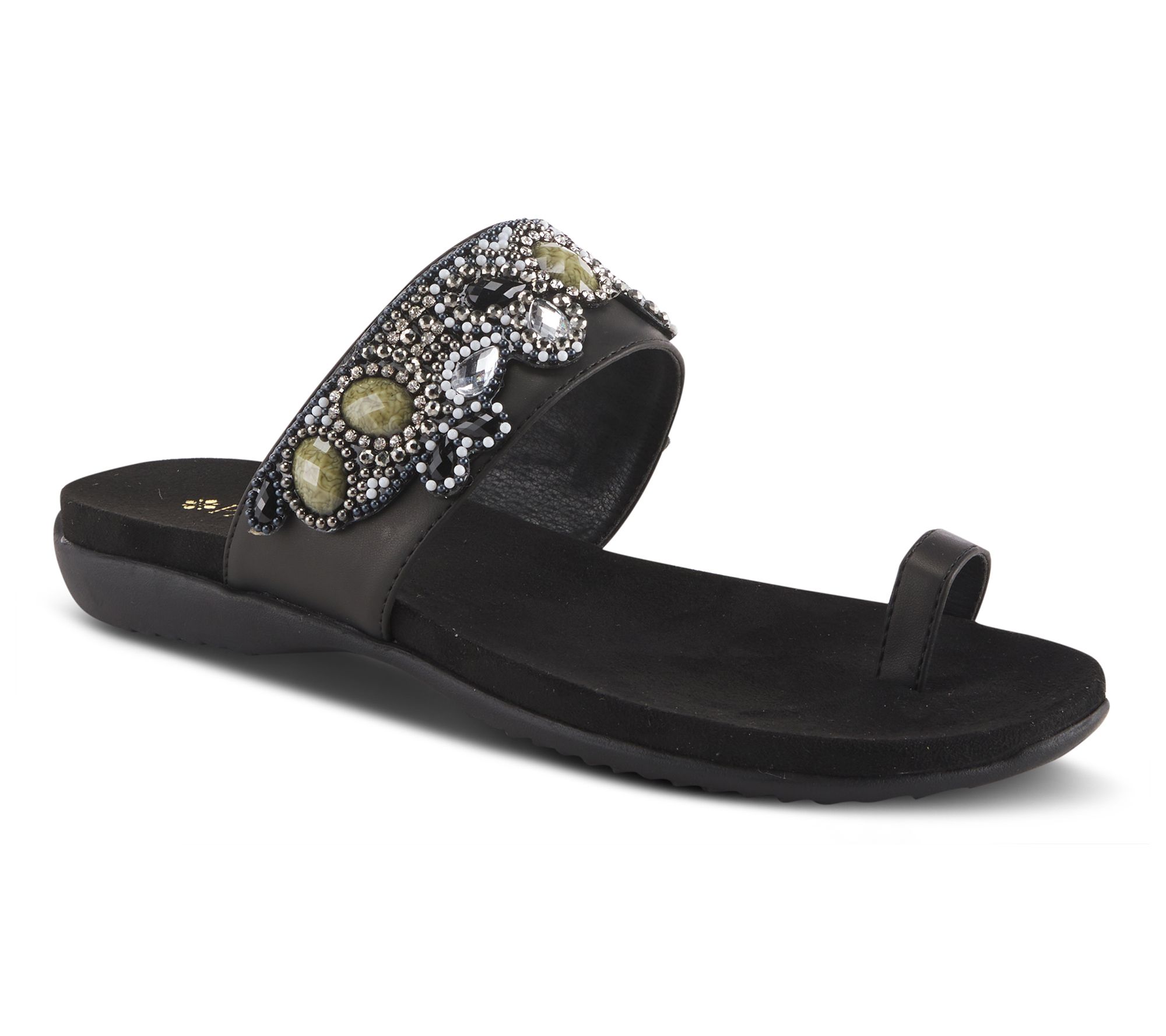 Women's Toe Loop Sandals | Platforms & Flats - QVC.com