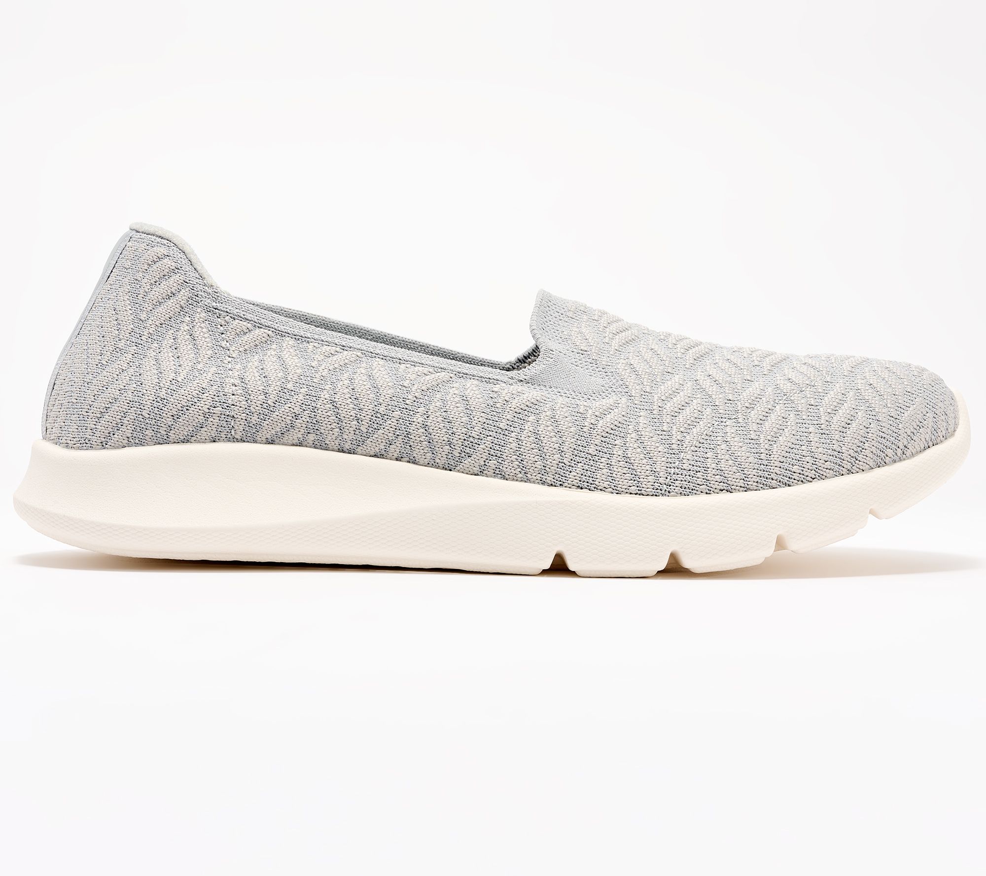 Revitalign Orthotic Washable Knit Slip-On-Comfort Stretch Wave - QVC.com