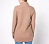 Denim & Co. Mock Neck Long Sleeve Tunic Sweater, 1 of 2